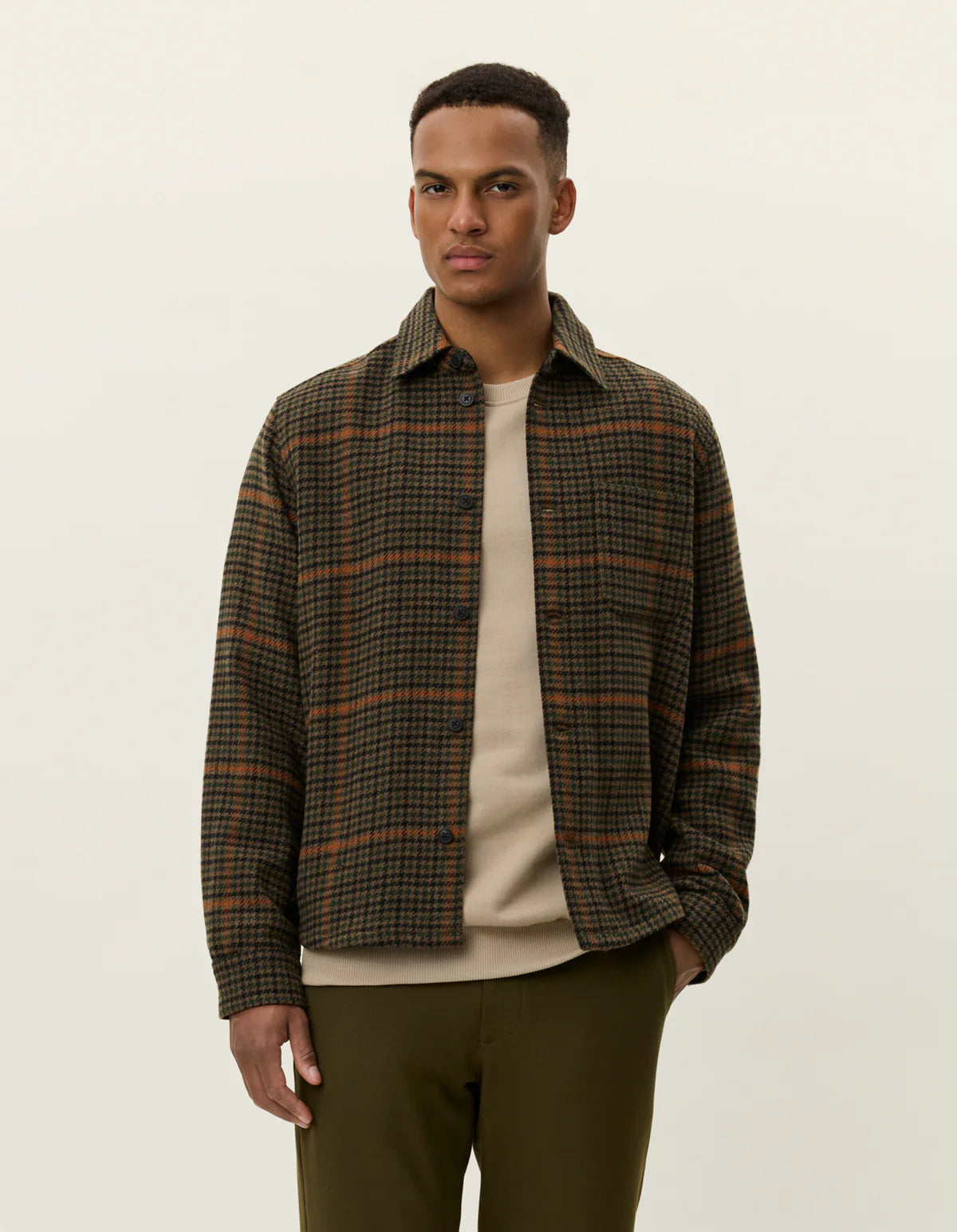 KODY HOUNDSTOOTH OVERSHIRT