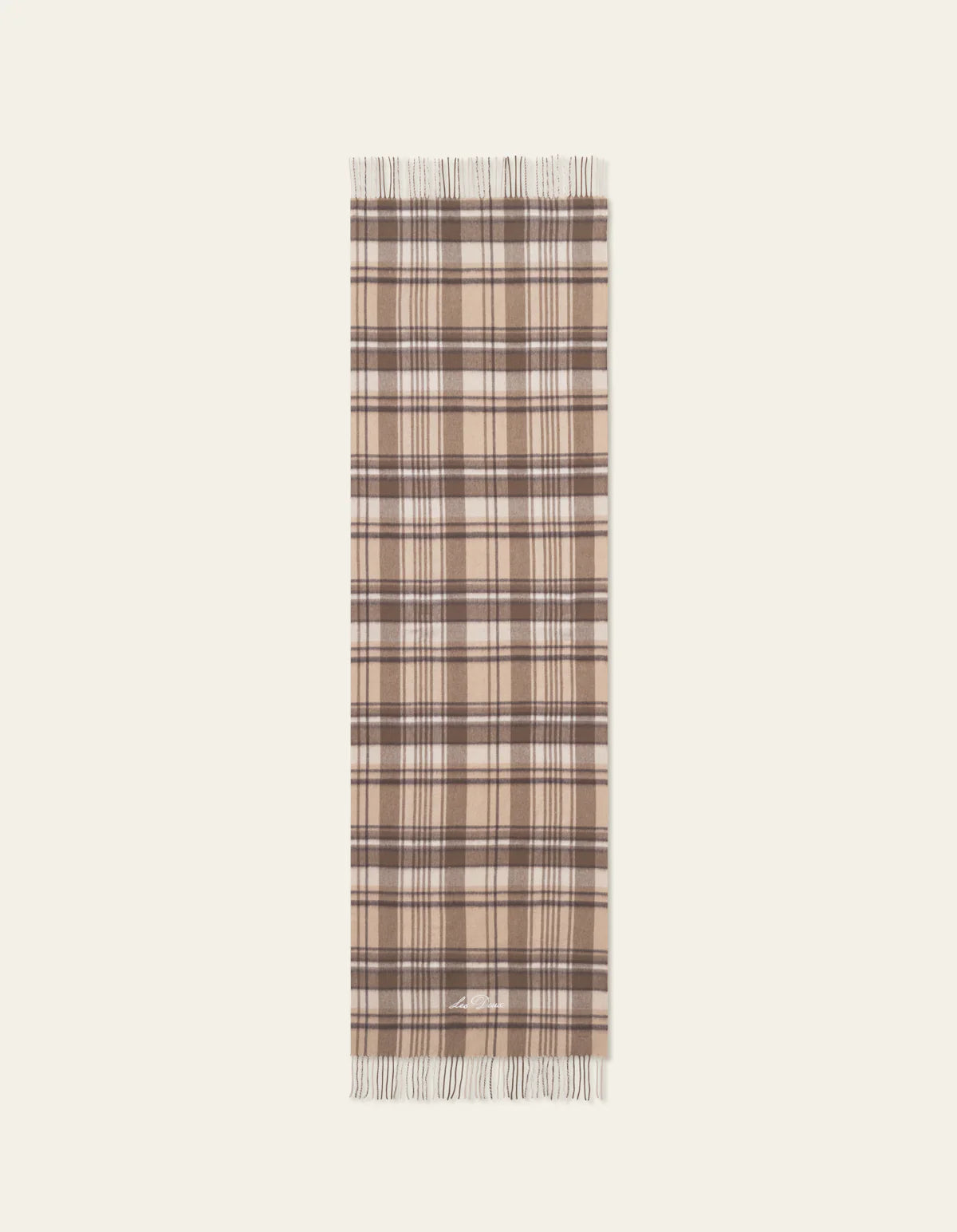 LES DEUX CHECK WOOL TØRKLÆDE