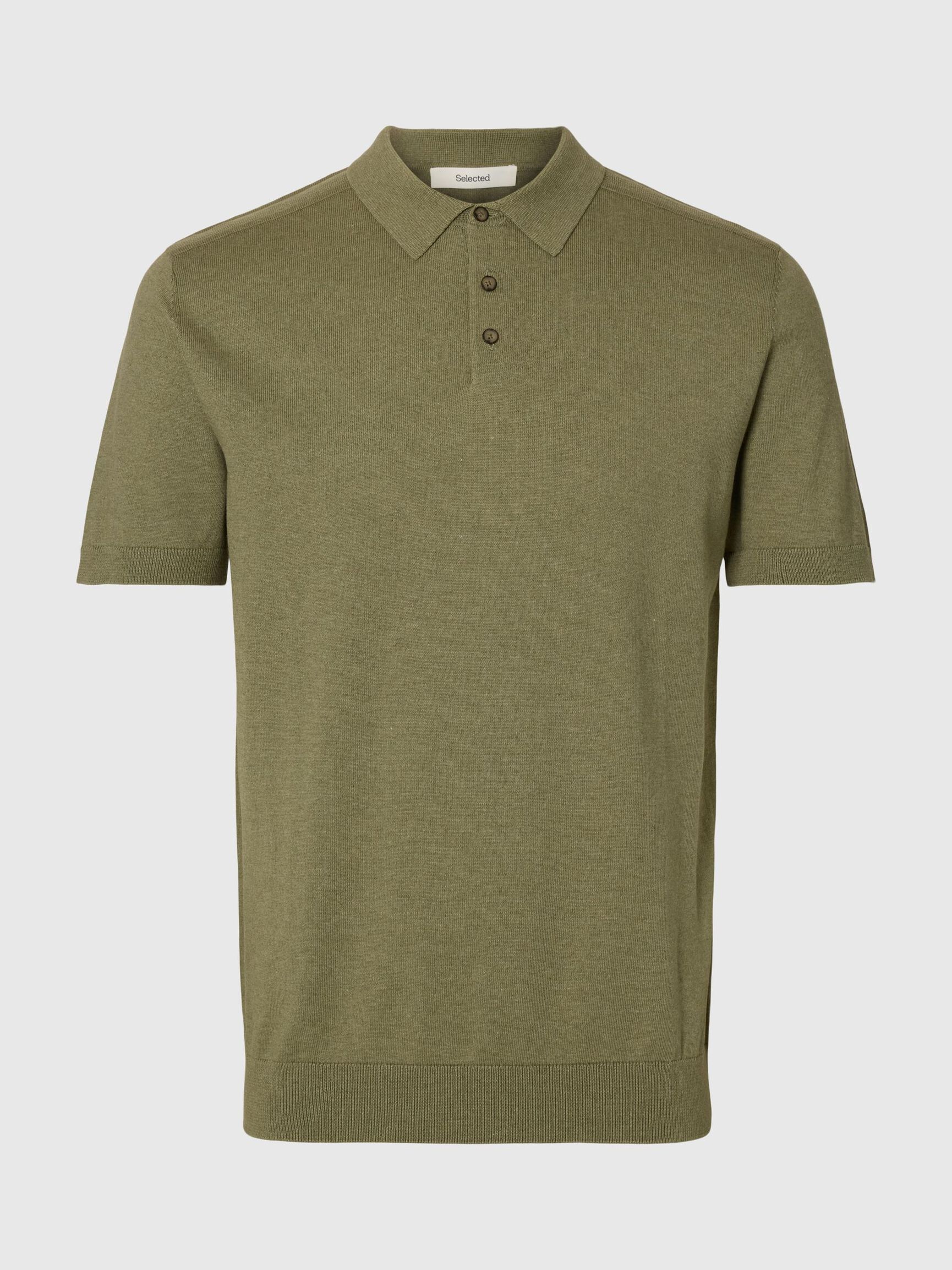 SLHBERG SS KNIT POLO