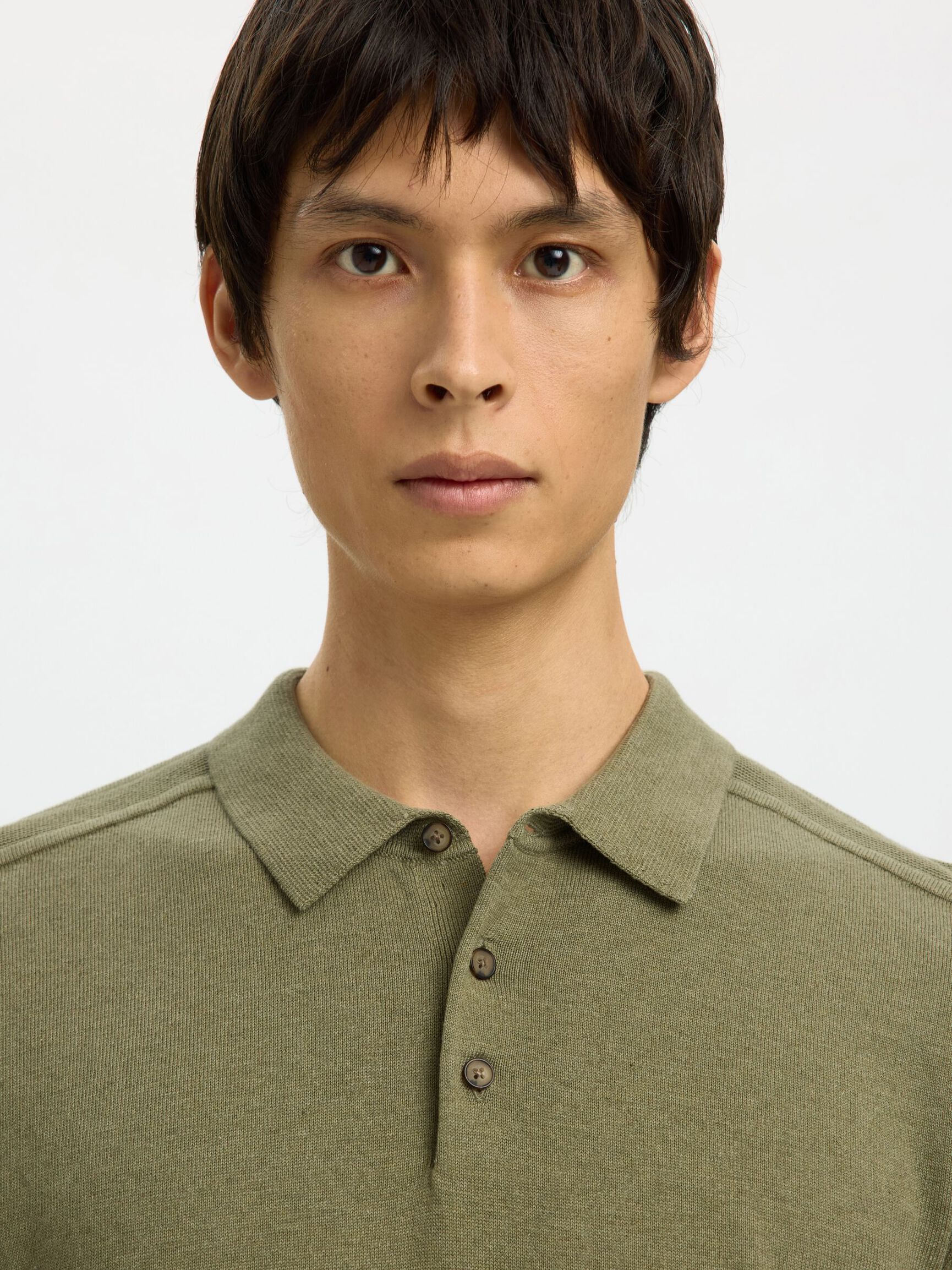 SLHBERG SS KNIT POLO