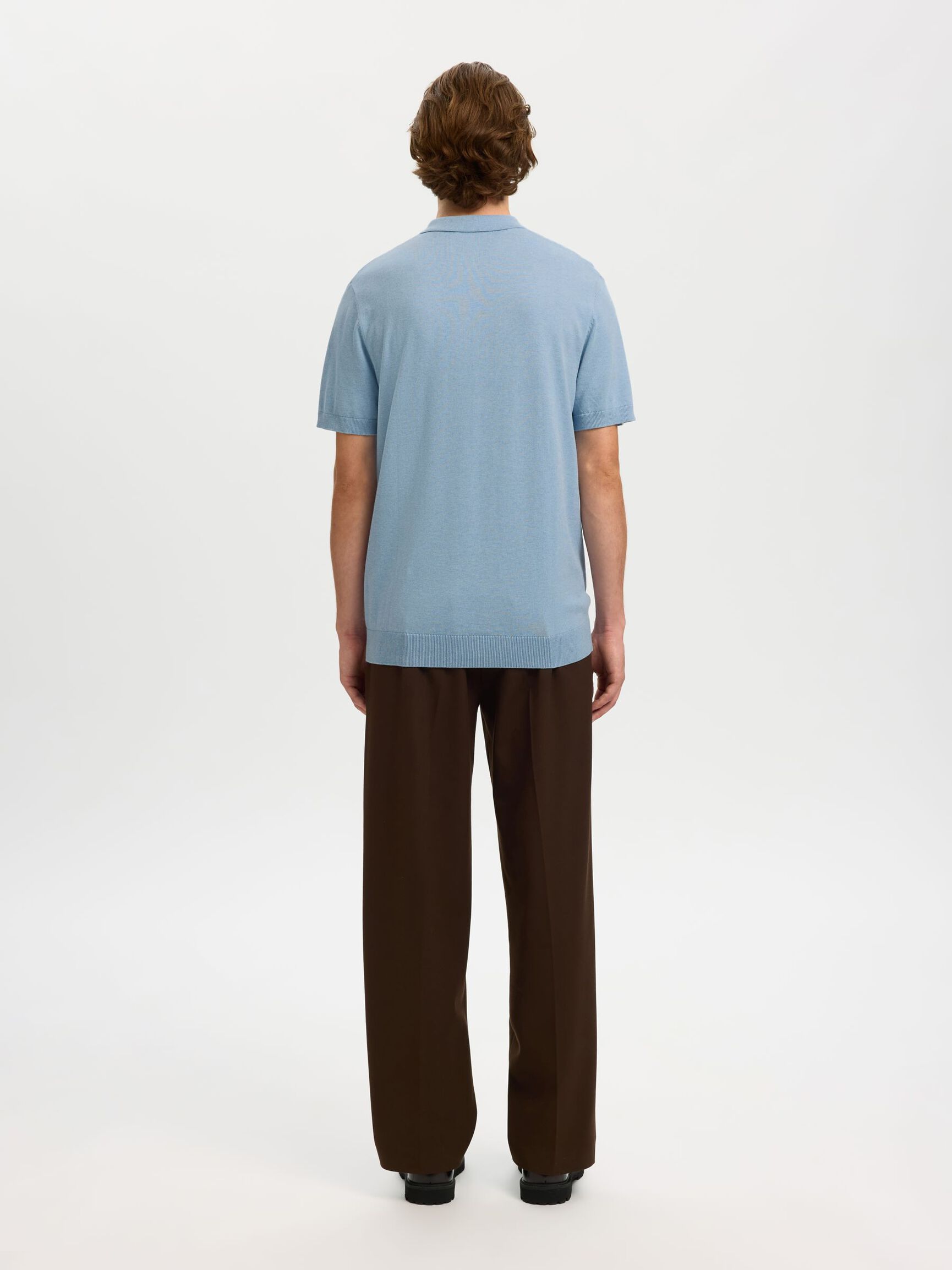 SLHBERG SS KNIT POLO