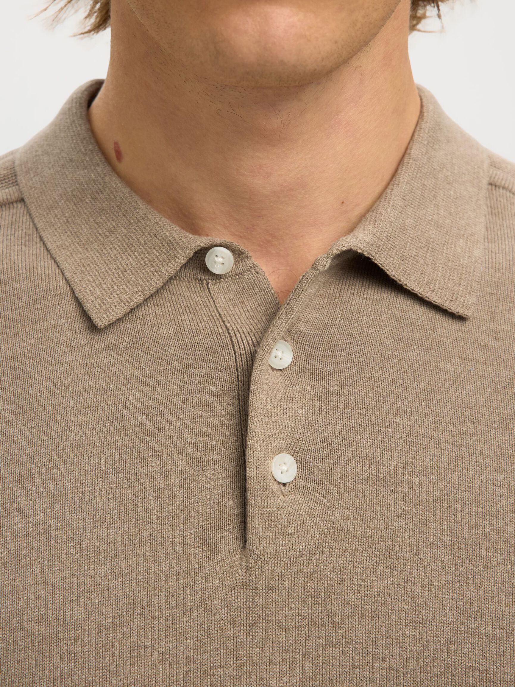 SLHBERG SS KNIT POLO