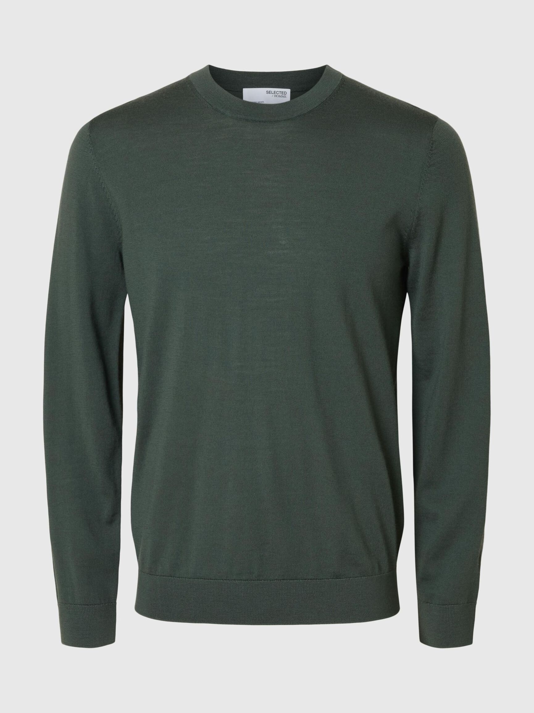 100% MERINOULD CREW NECK JUMPER