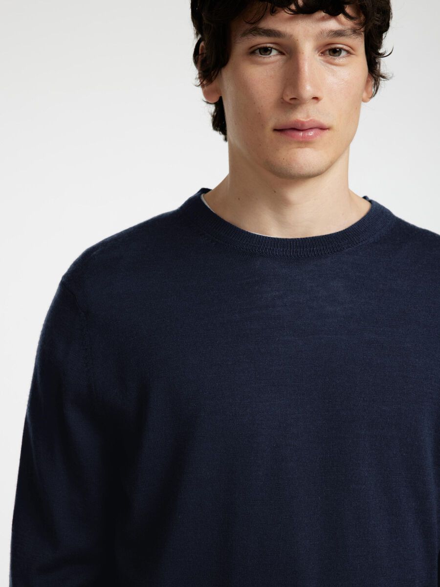 CREW NECK STRIK REN MERINO