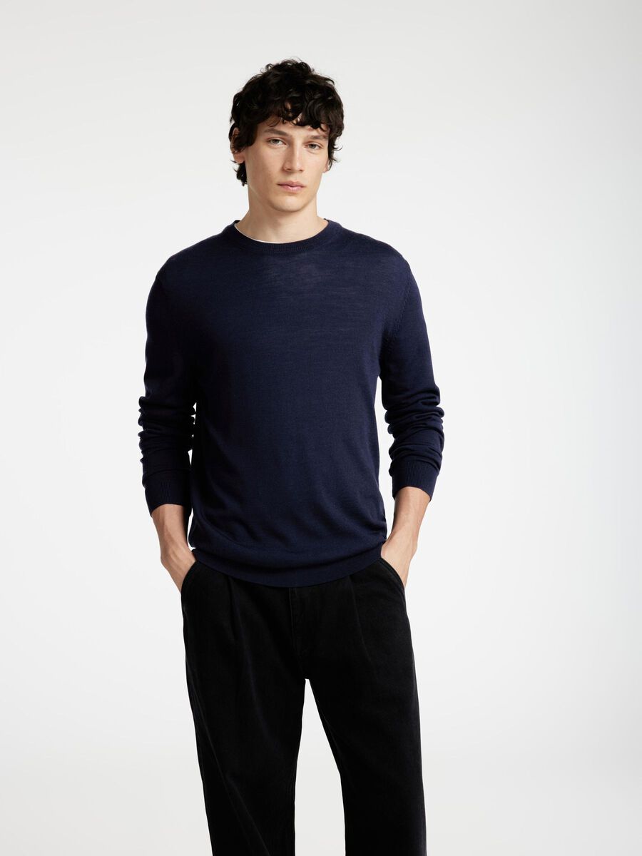 CREW NECK STRIK REN MERINO