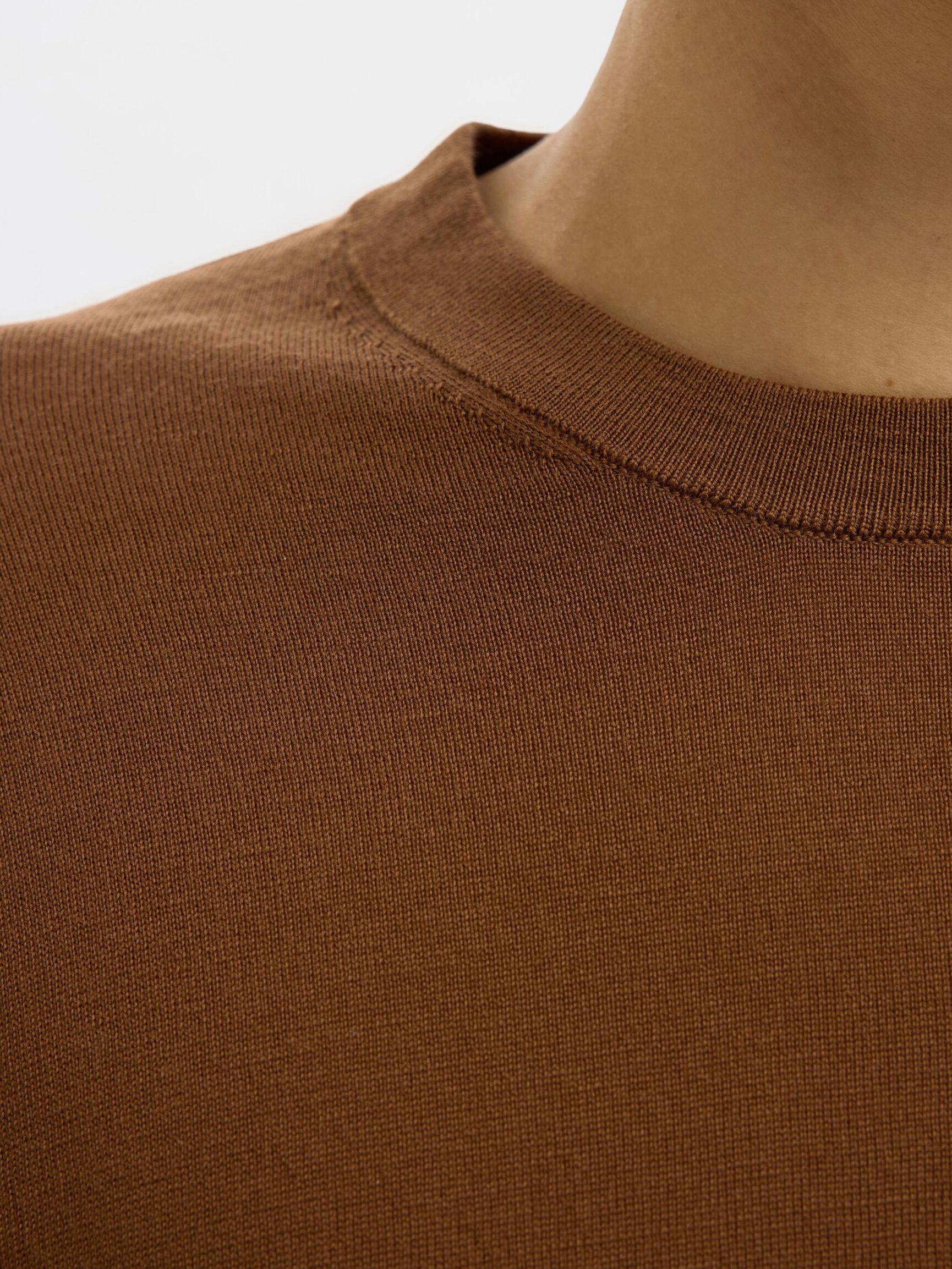 100% MERINOULD CREW NECK JUMPER