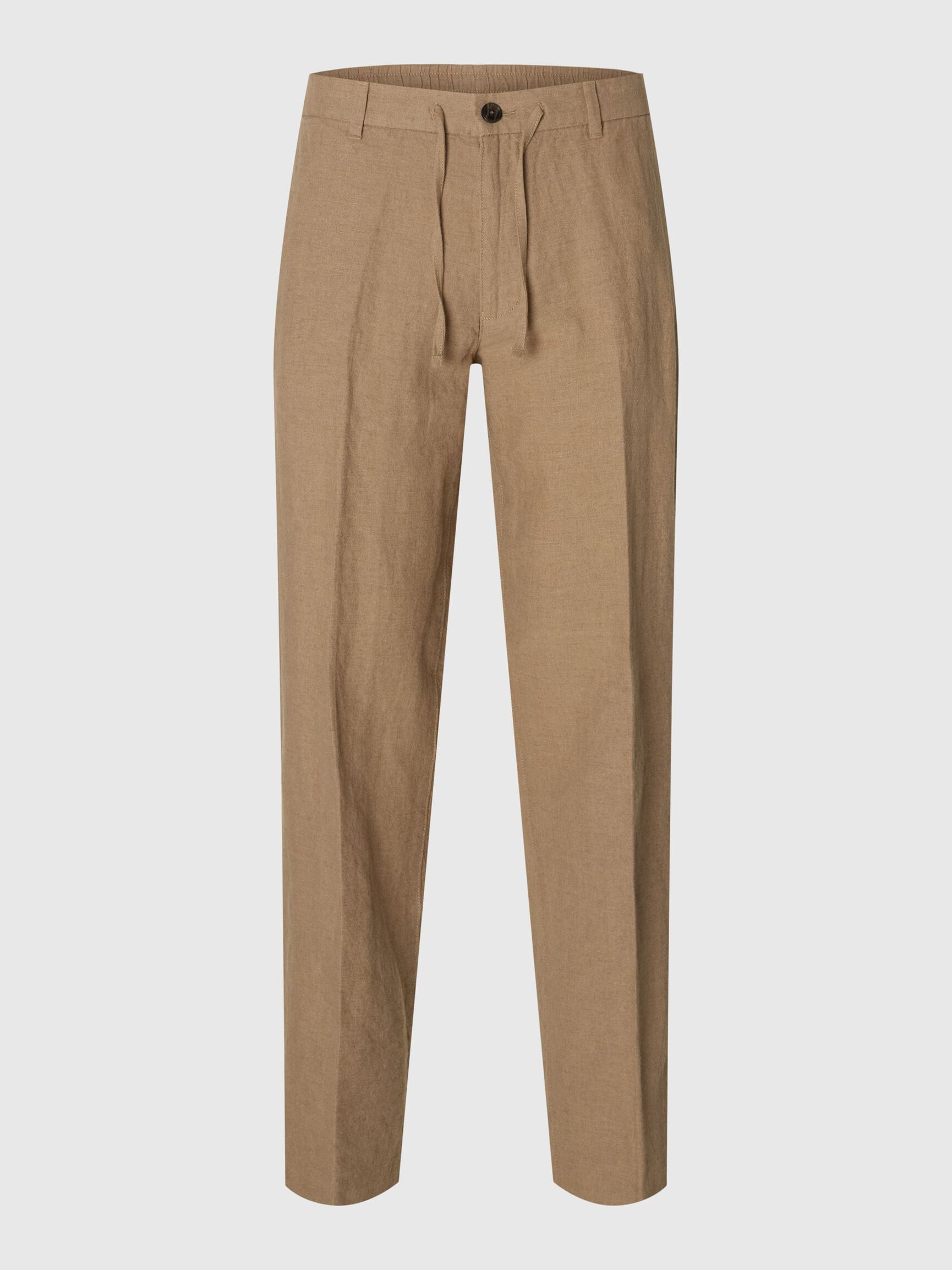 STRAIGHT LEROY LINEN PANTS