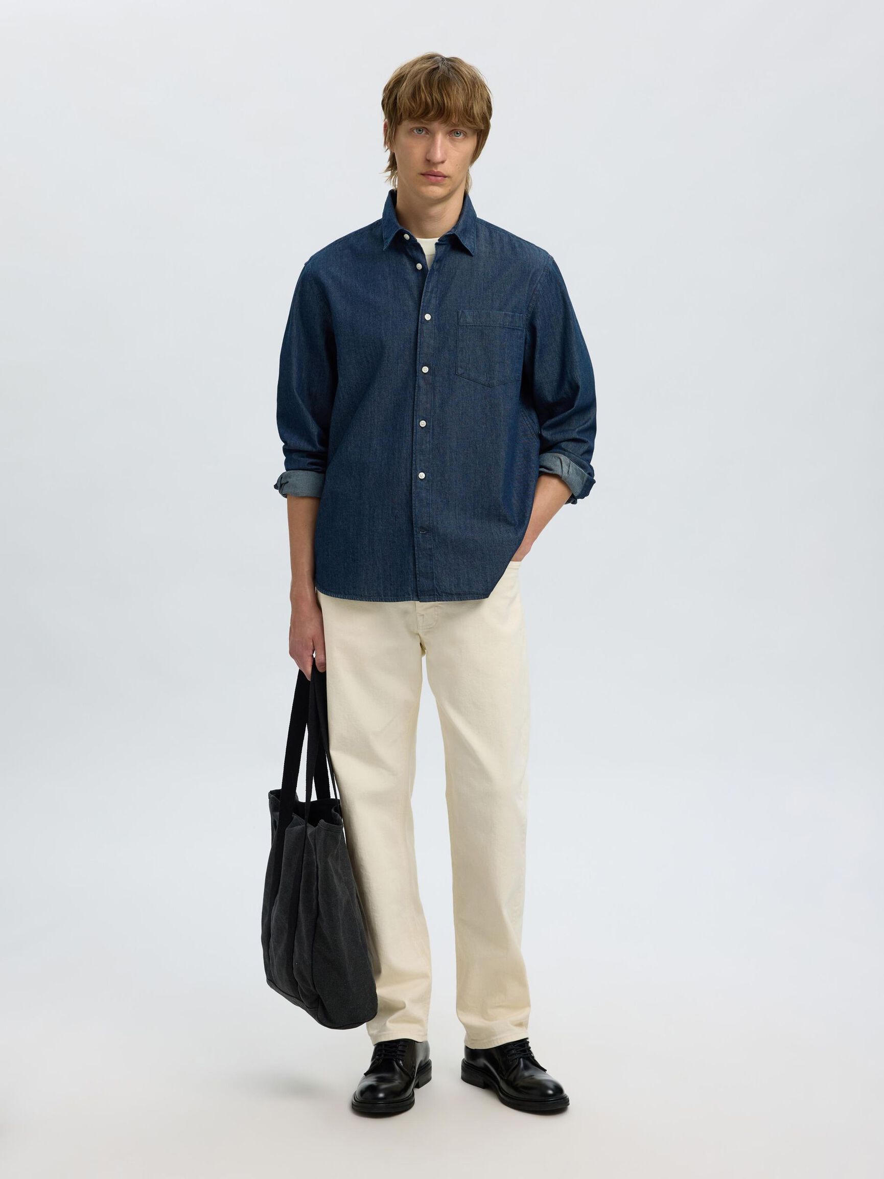 CARLO DENIM SKJORTE