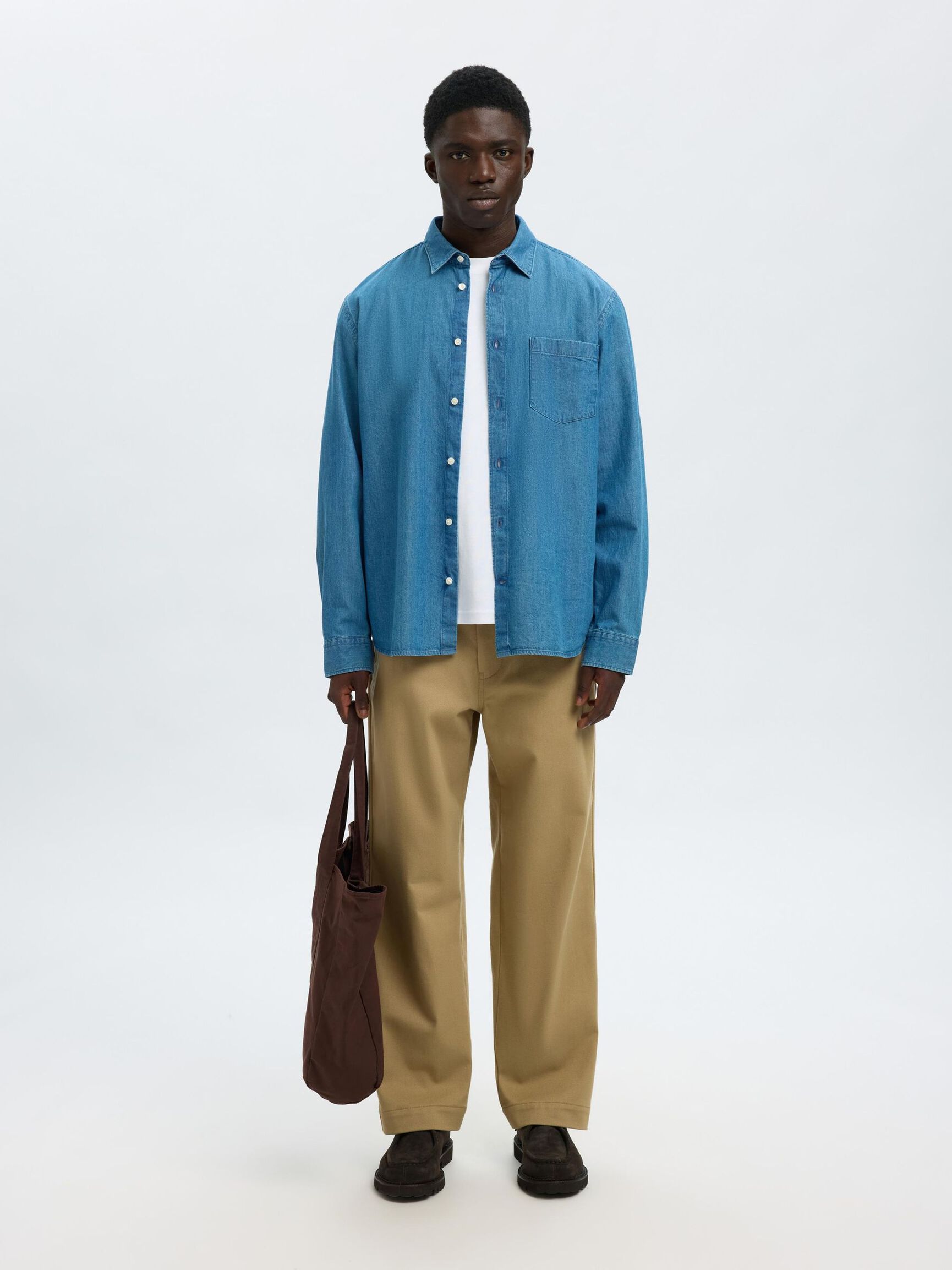 CARLO DENIM SKJORTE