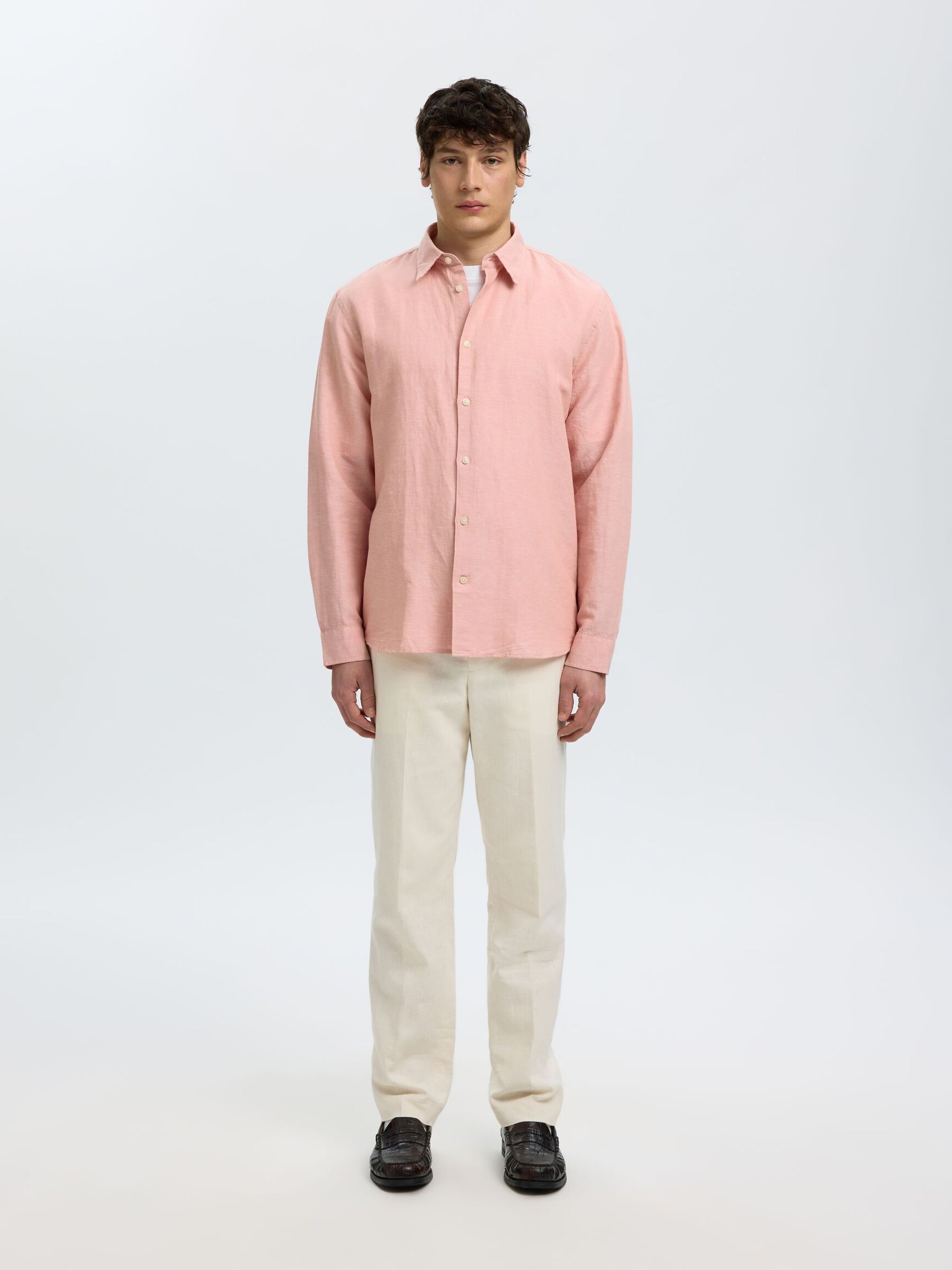 CLAY LINENBLEND LS SHIRT