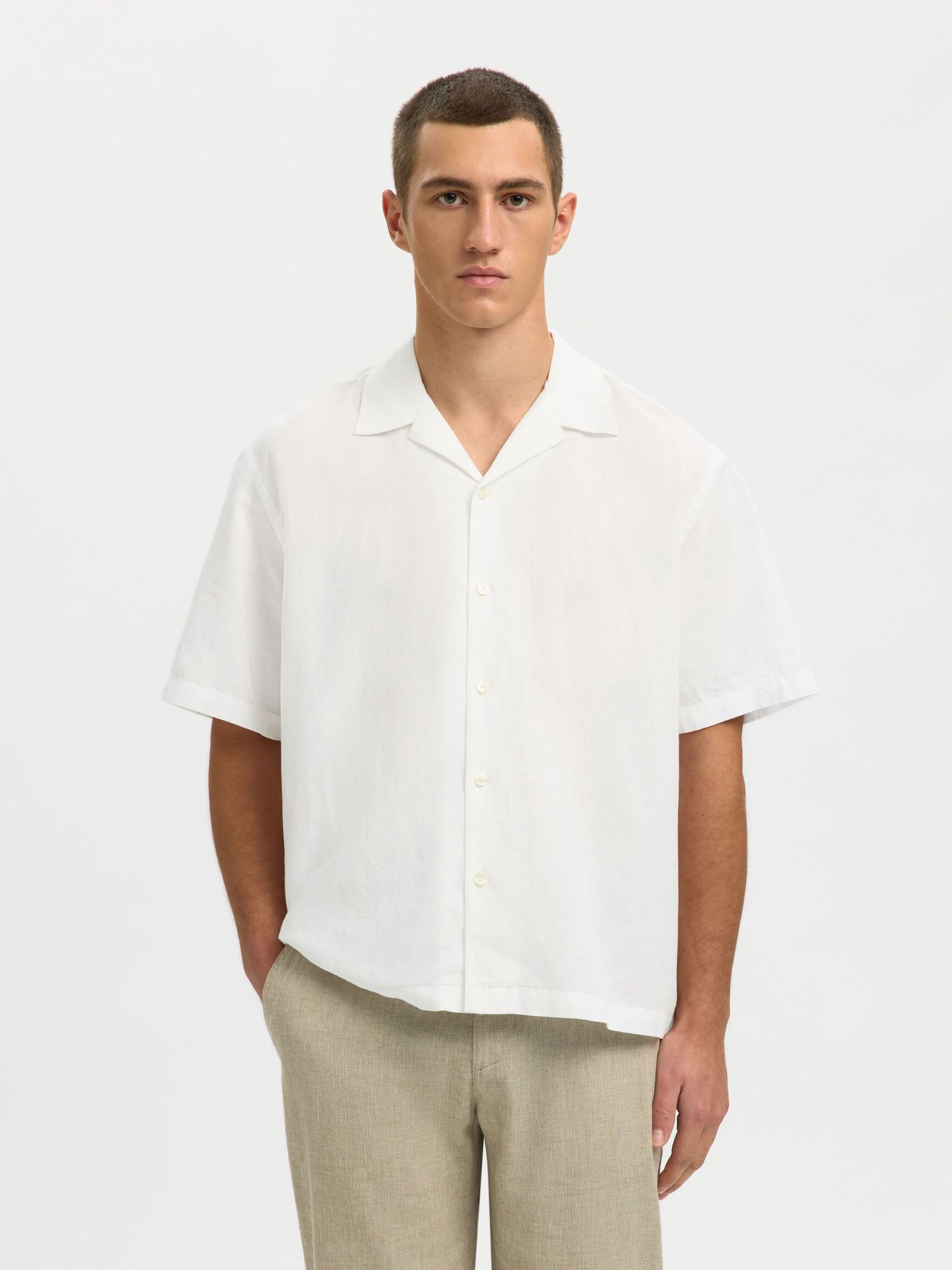 SLHREGCLAY LINENBLEND SS
