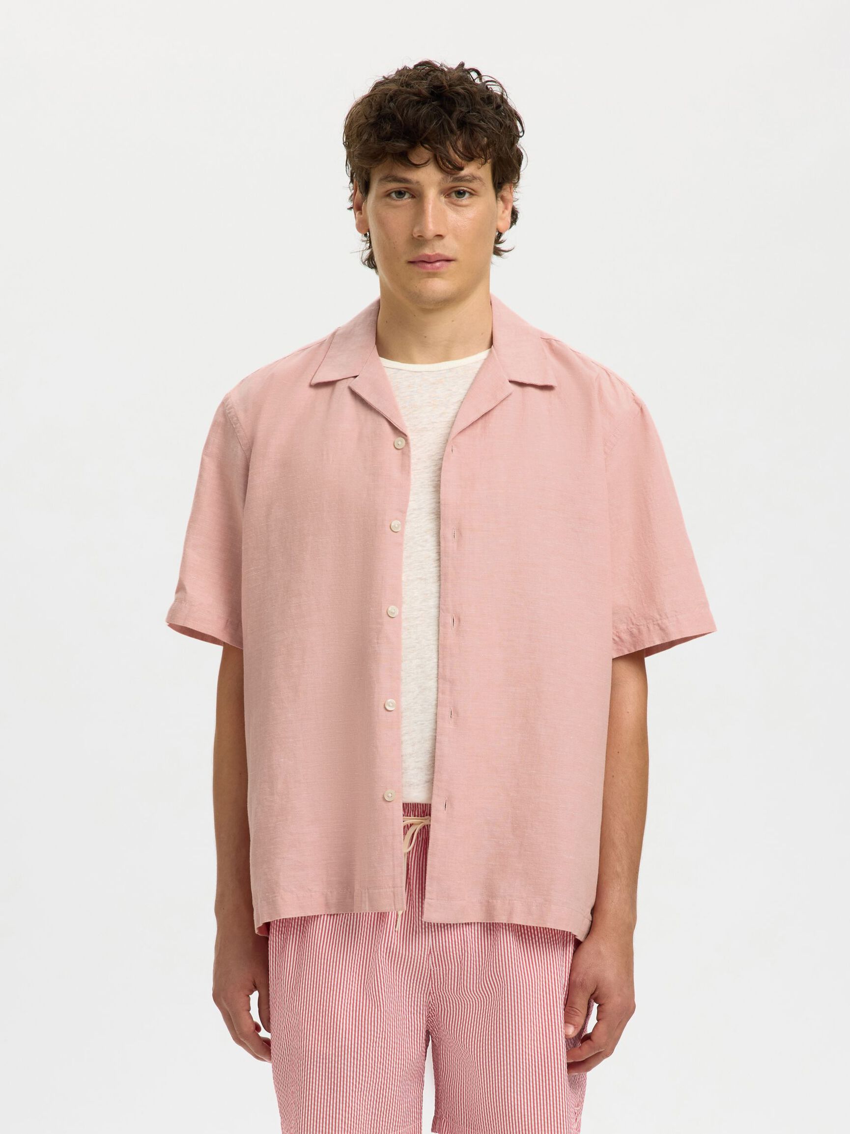 SLHREGCLAY LINENBLEND SS