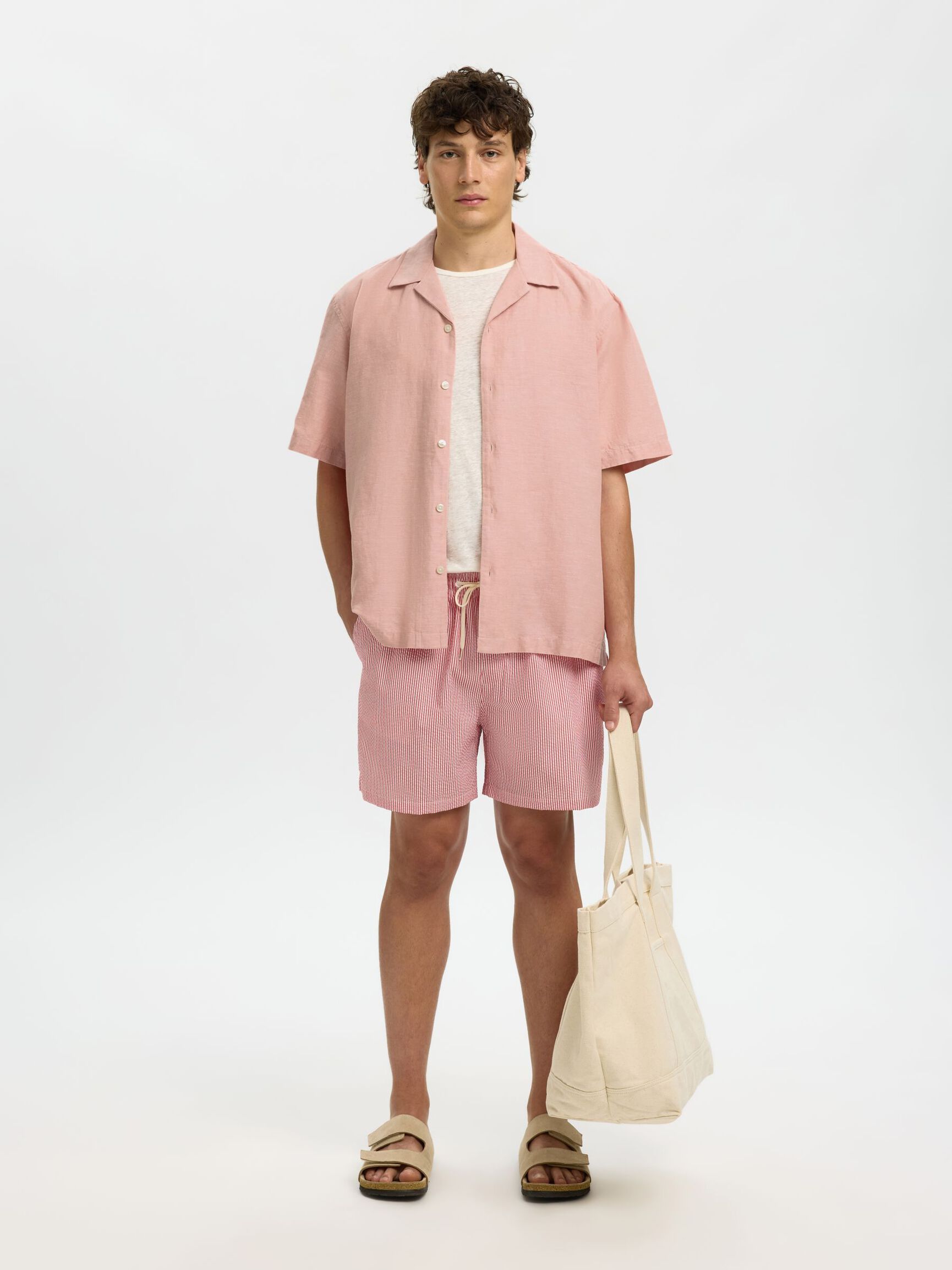 SLHREGCLAY LINENBLEND SS