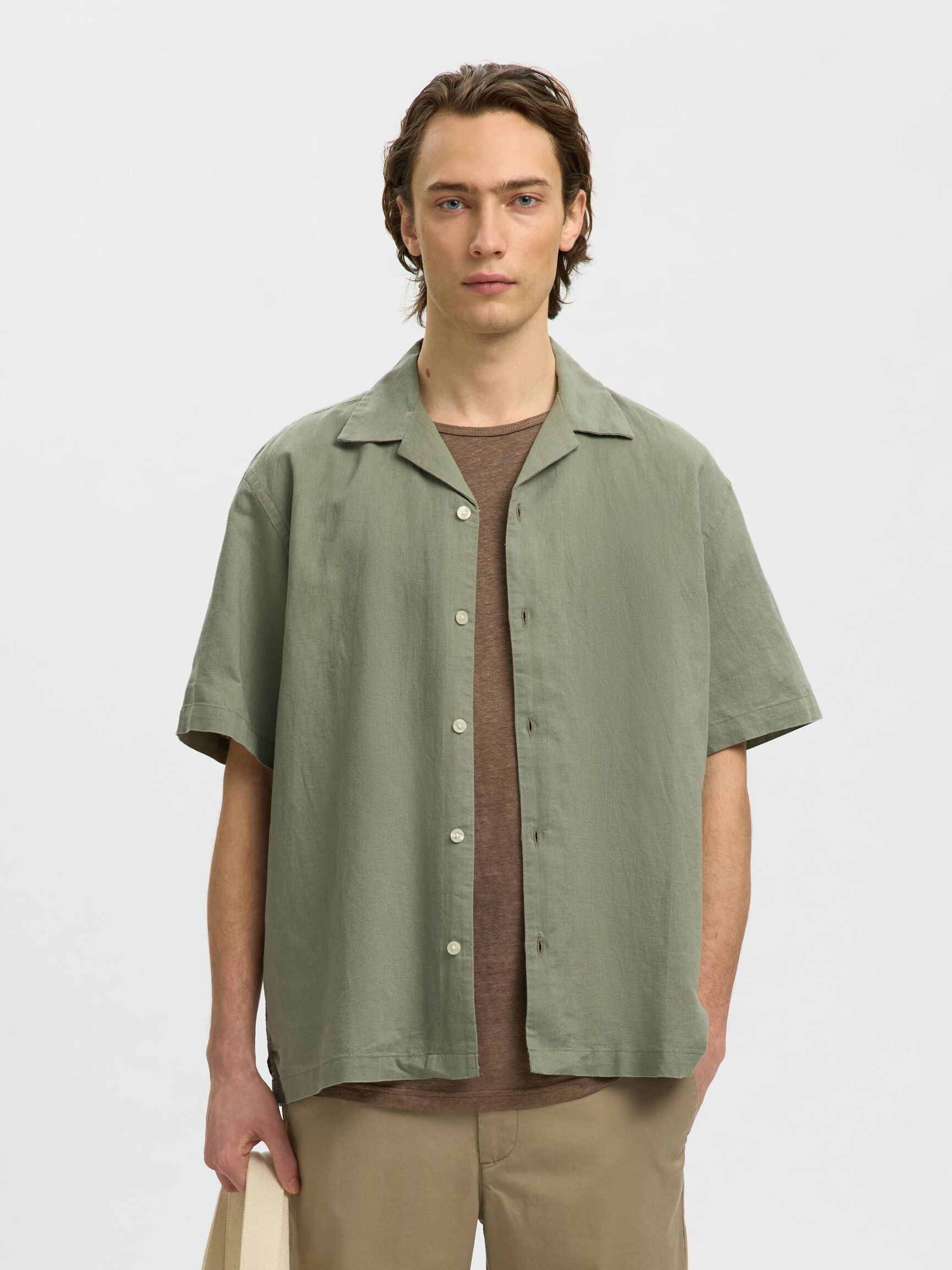 SLHREGCLAY LINENBLEND SS