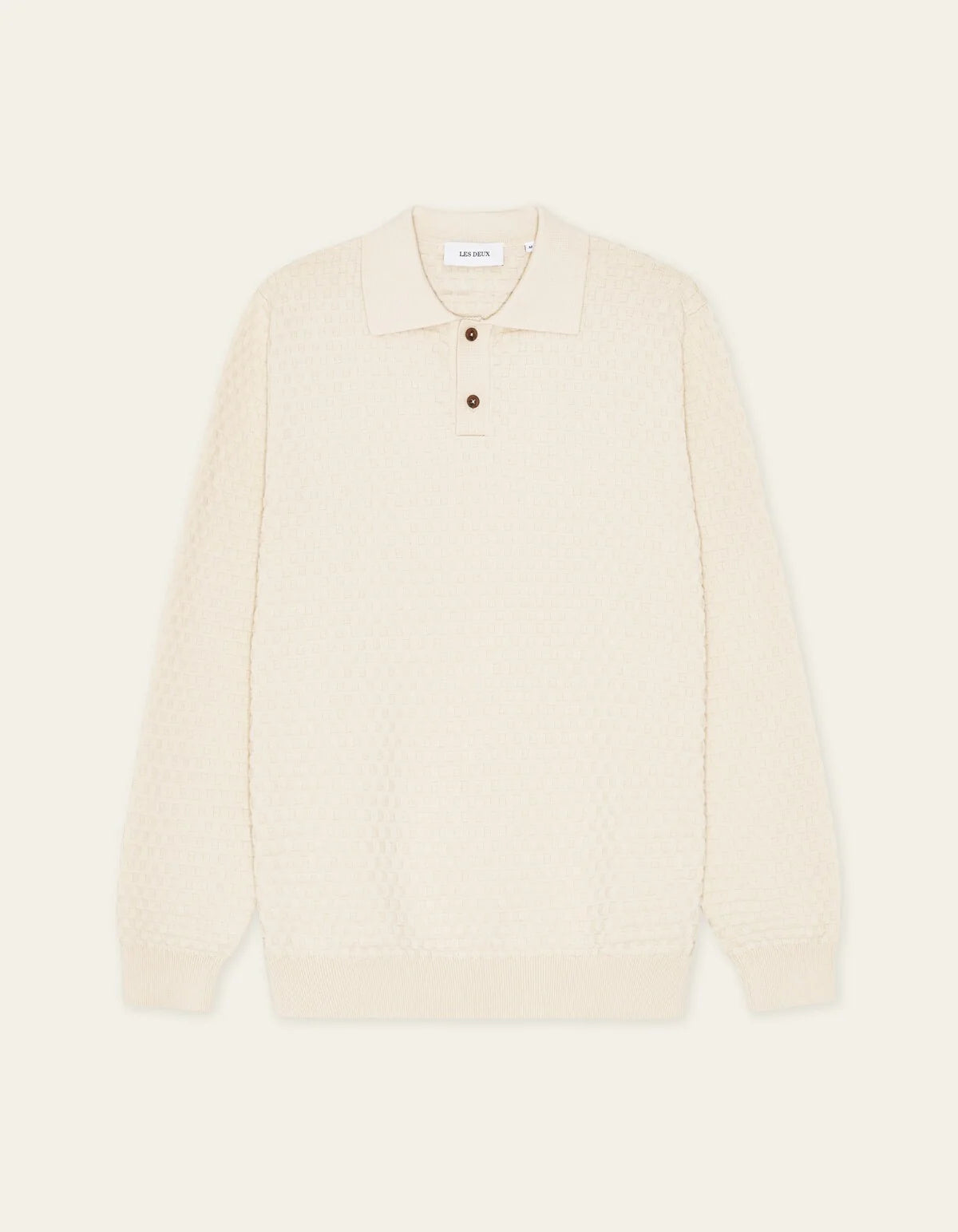 BILLY WEAVE KNITTED LS POLO