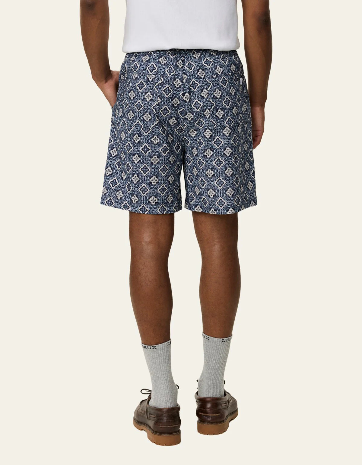 HARRY ARABESQUE AOP SHORTS