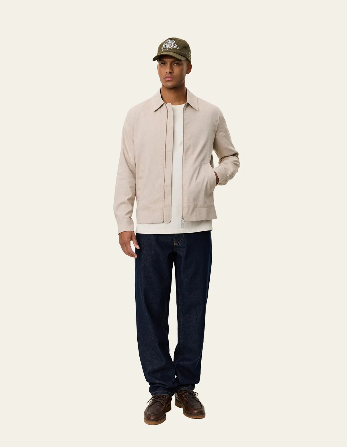 COMO COACH SLUB JACKET