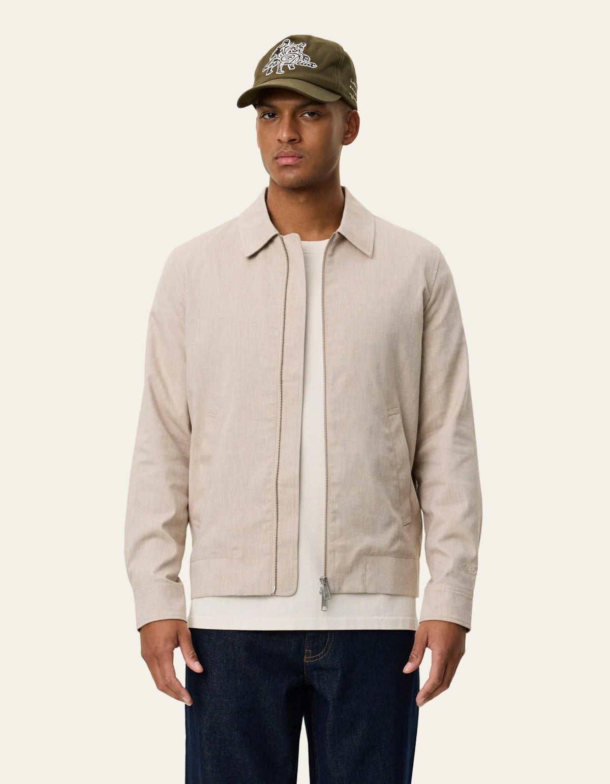 COMO COACH SLUB JACKET