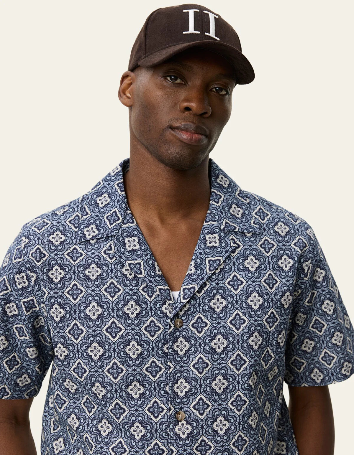 LUKAS ARABESQUE AOP SS SHIRT