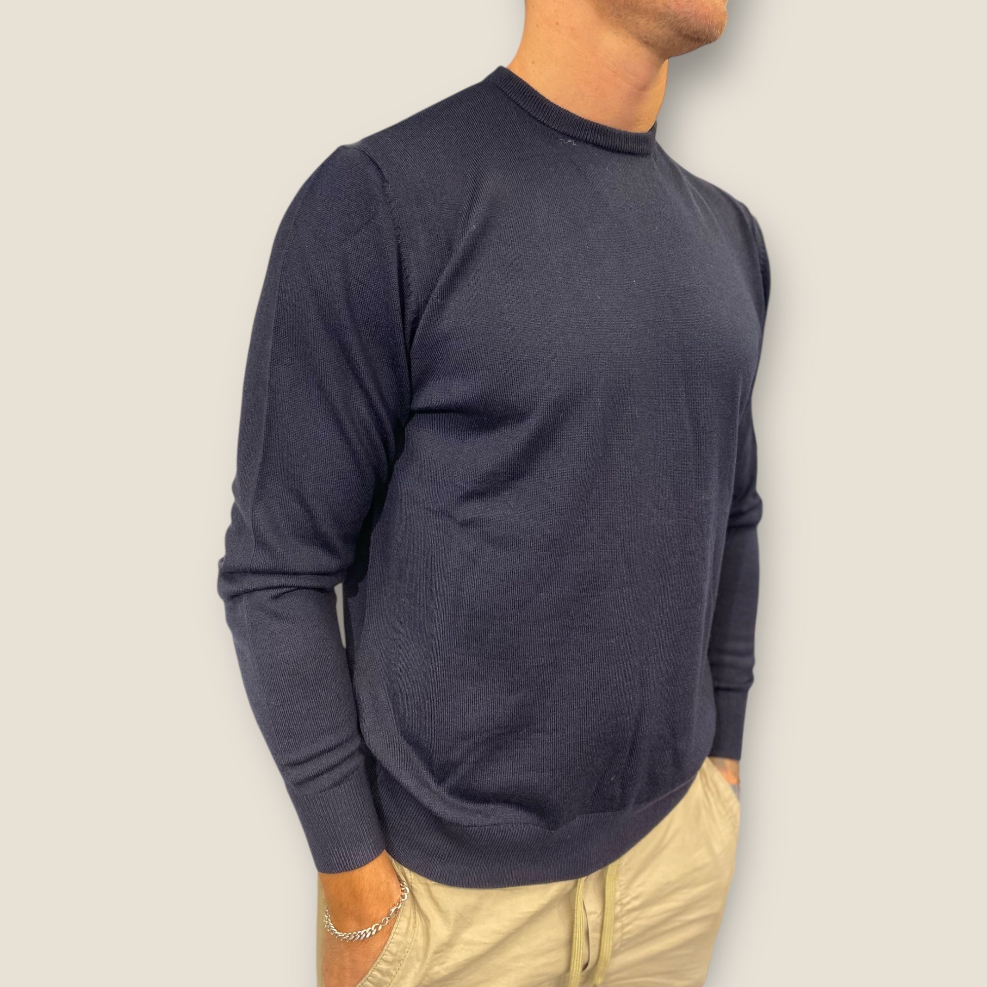 CREW NECK - EKSTRA FIN MERINOULD