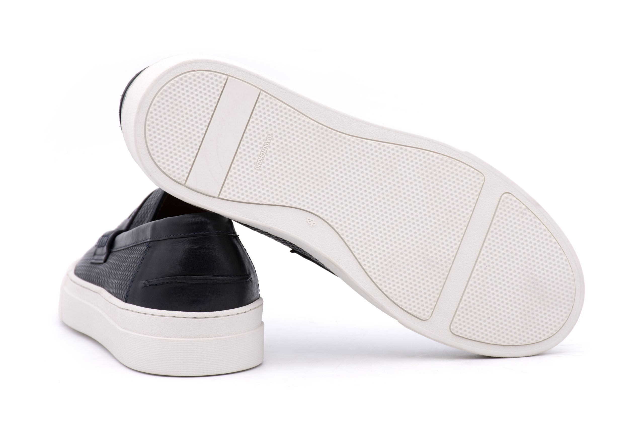 PANAMA STAMPATO LOAFER - BLUE