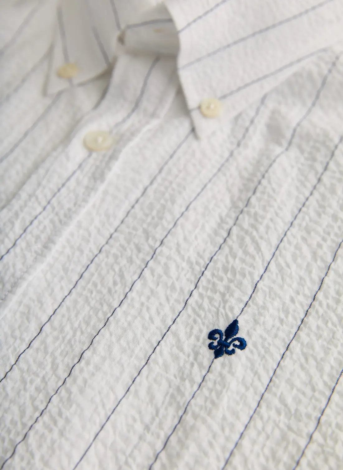 SEERSUCKER SHIRT SLIM FIT