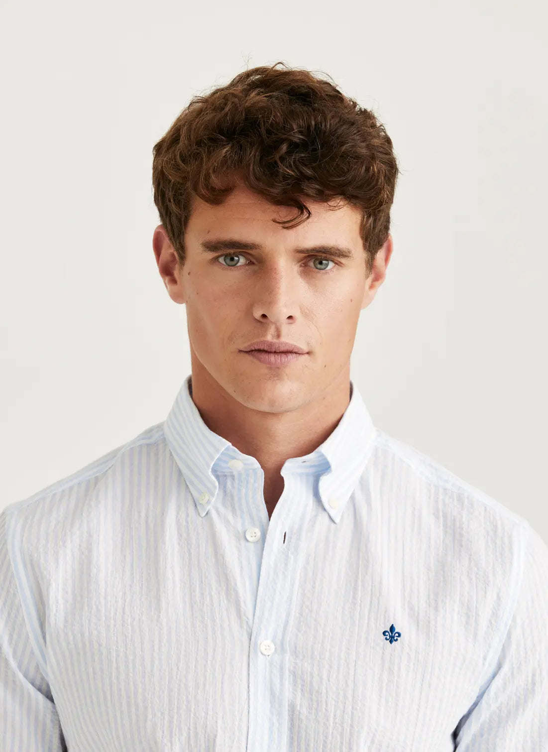 SEERSUCKER SHIRT SLIM FIT