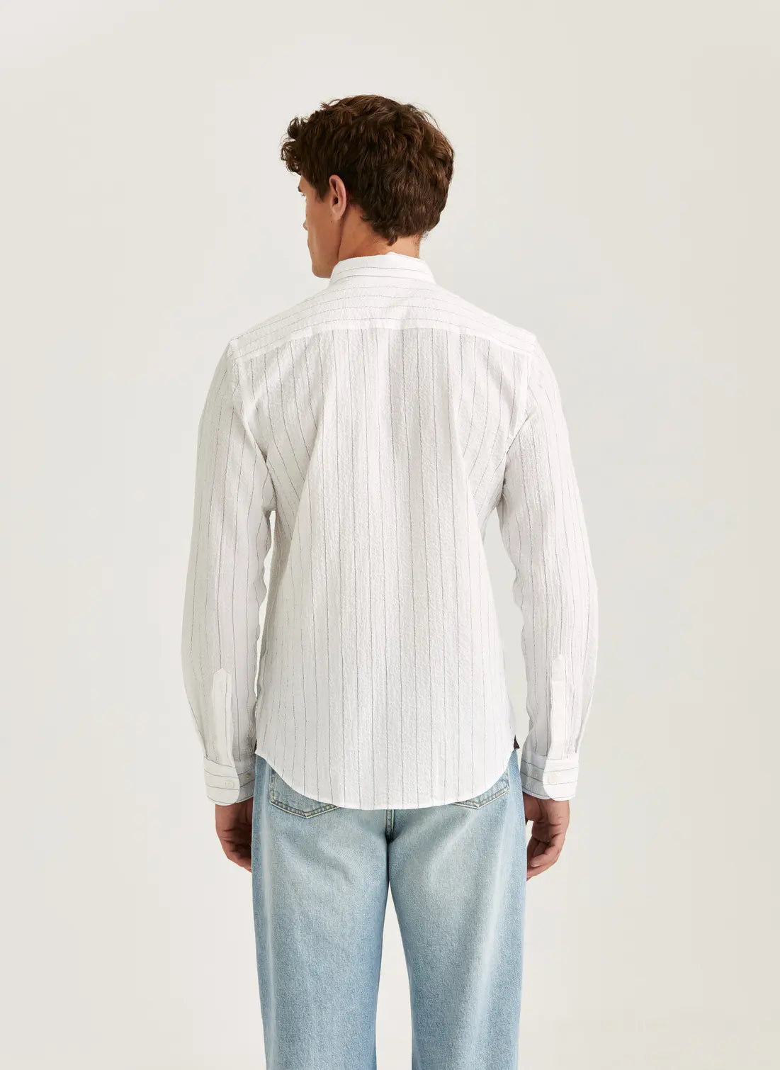 SEERSUCKER SHIRT SLIM FIT