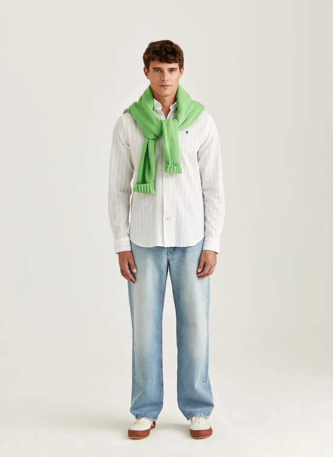 SEERSUCKER SHIRT SLIM FIT
