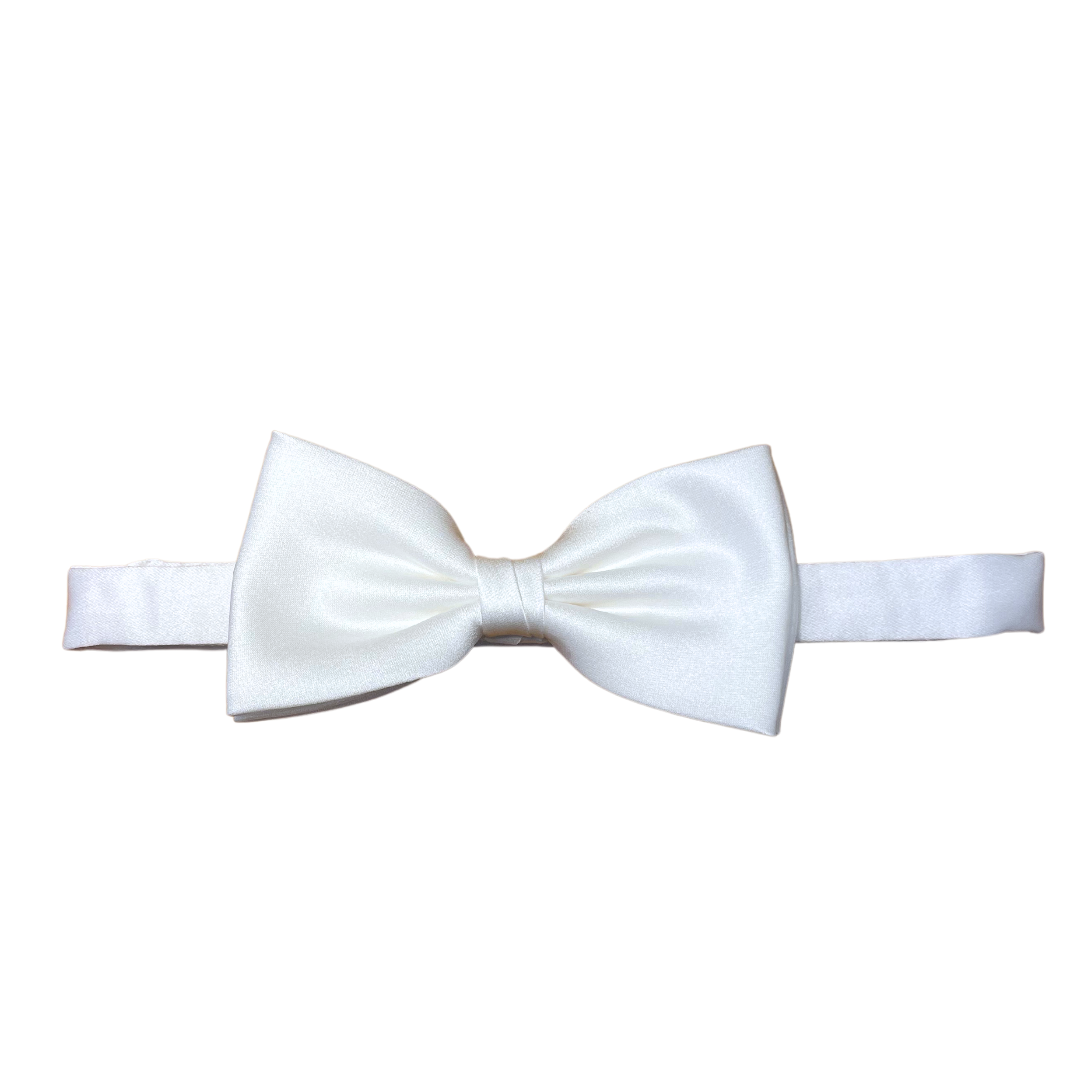 WHITE BOW TIE