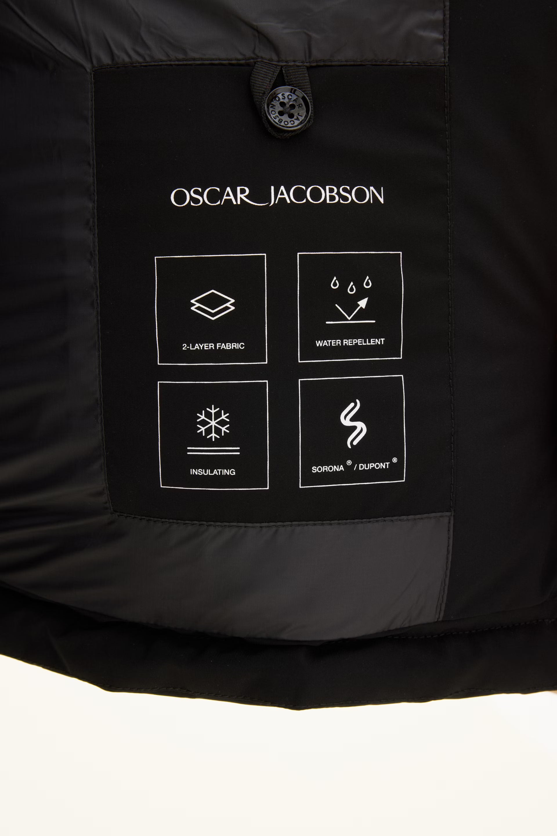 HOODED PUFFER VIND- OG VANDAFVISENDE JAKKE