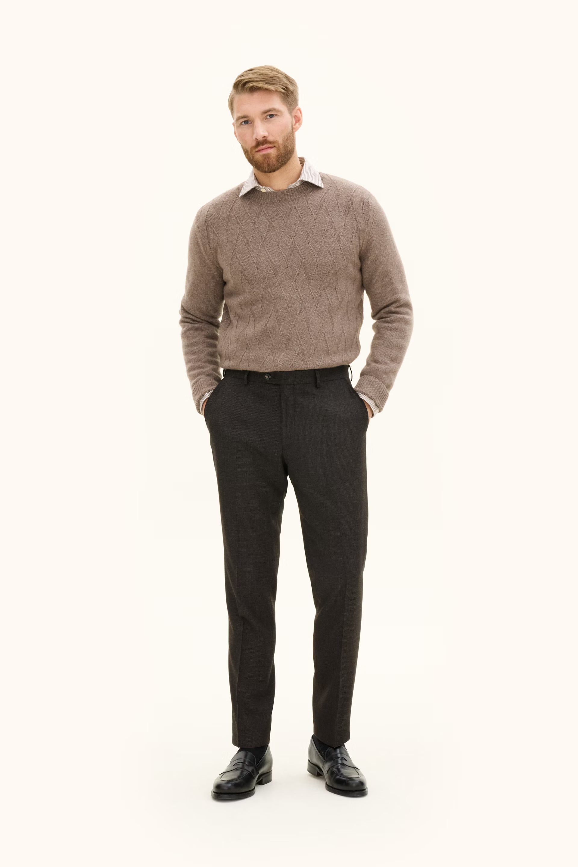 ASTON ROUNDNECK SWEATER I CASHMERE