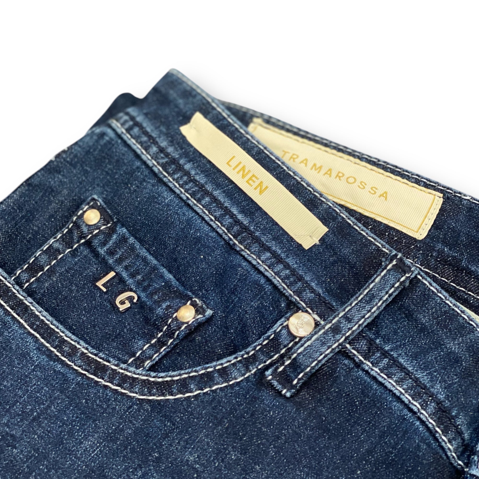 MICHEANGELO LINEN JEANS