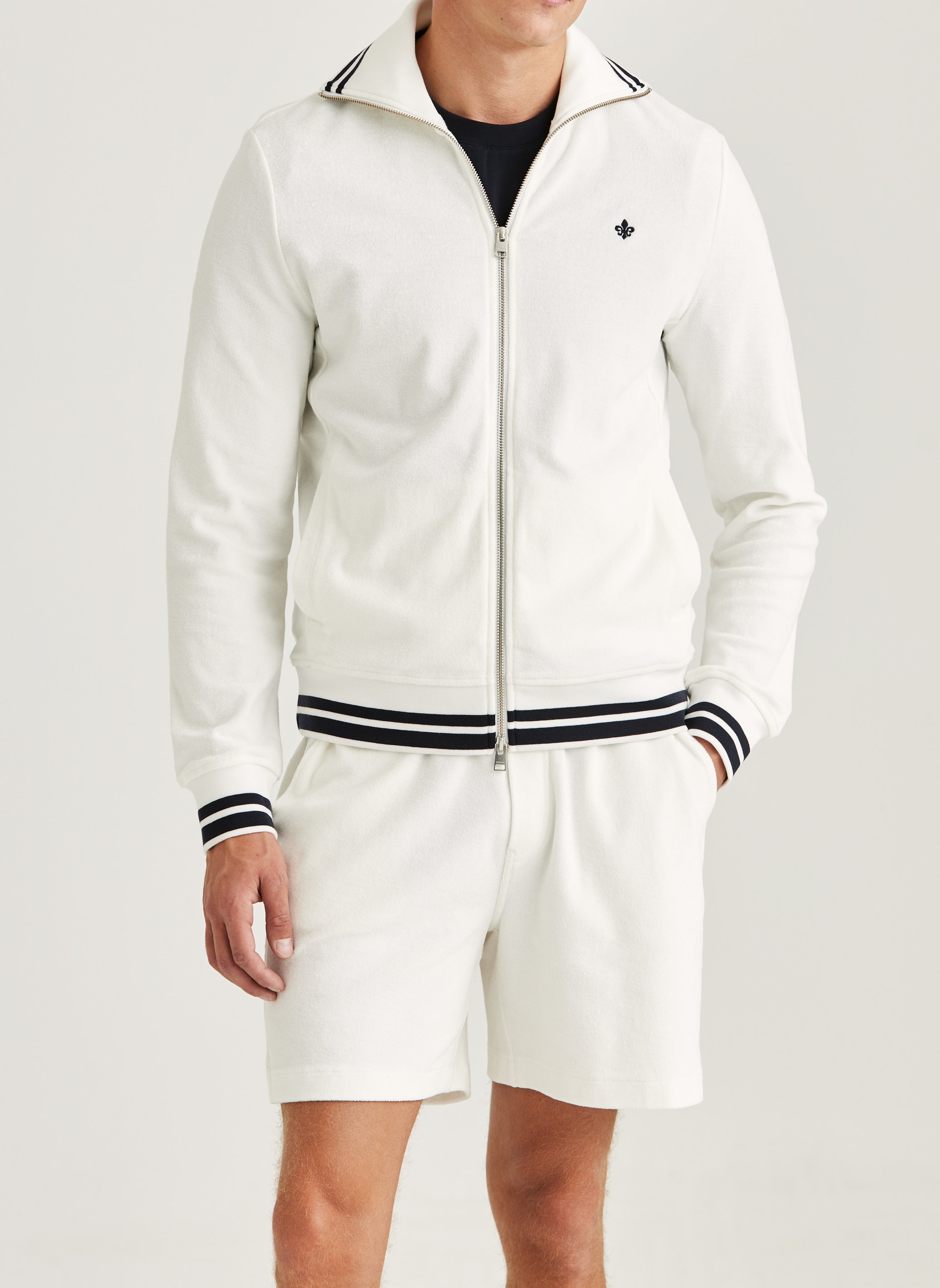 REEDFORD TEERY ZIP CARDIGAN