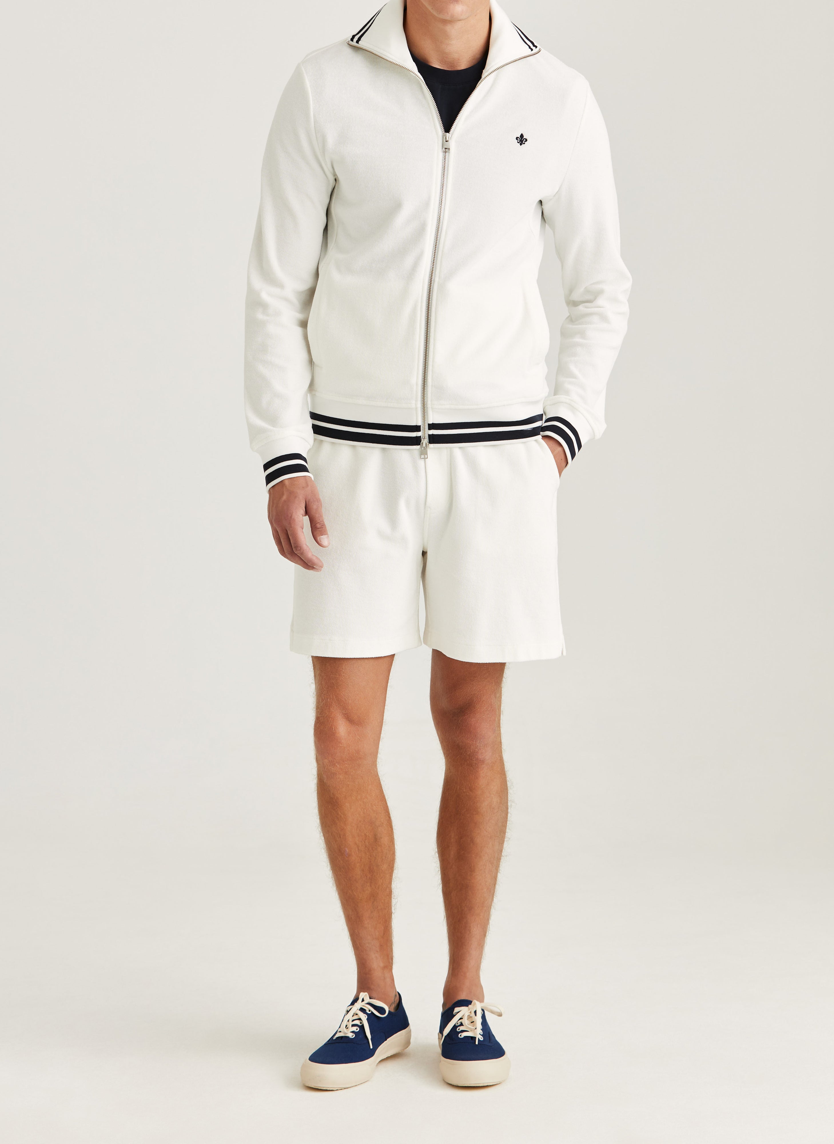 REEDFORD TEERY ZIP CARDIGAN
