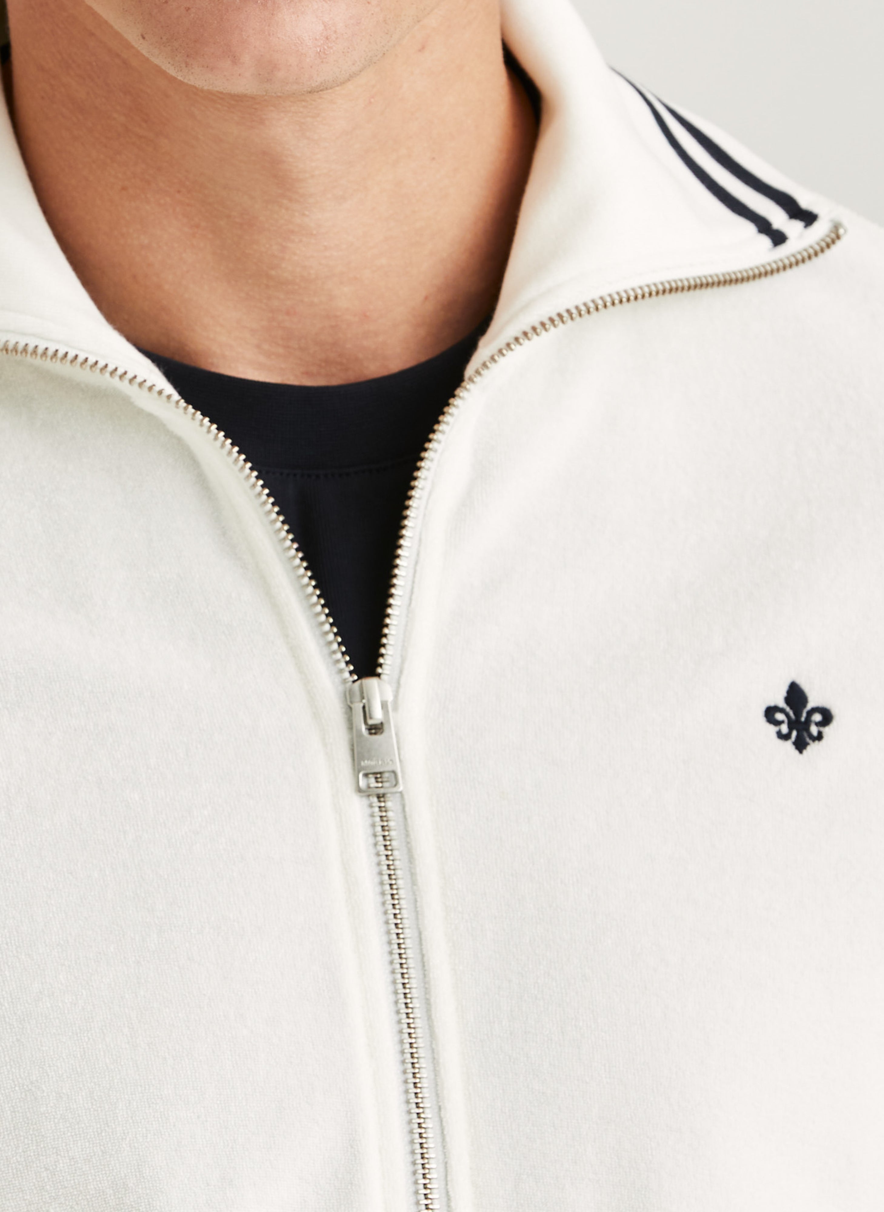 REEDFORD TEERY ZIP CARDIGAN