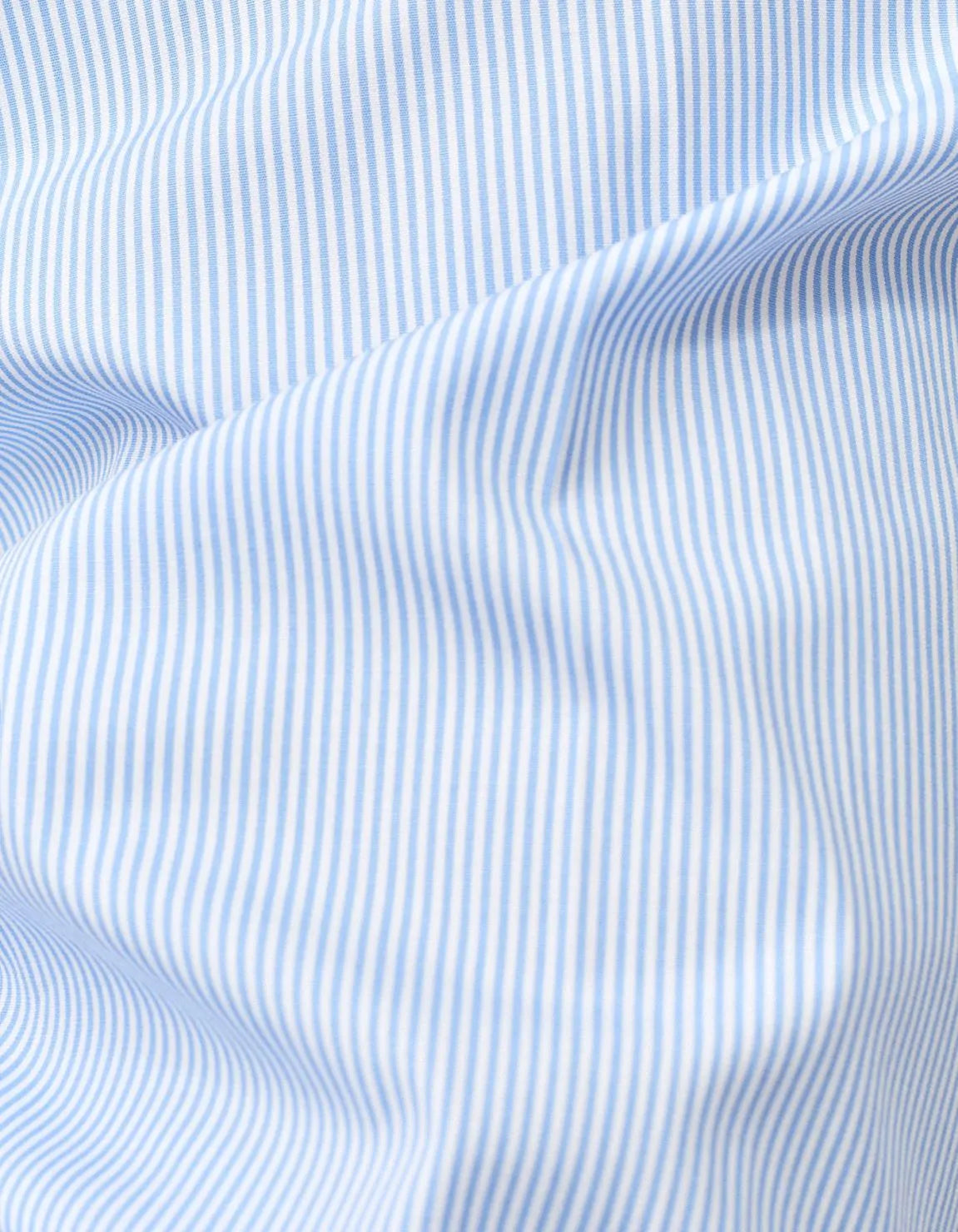 ACTIVE SHIRT - WHITE/BLUE STRIPE