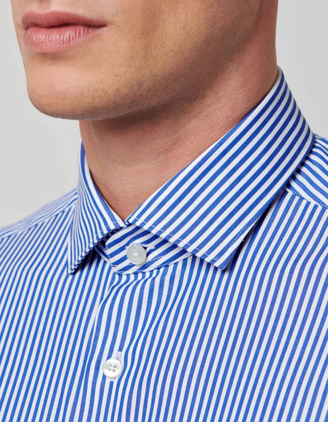 ACTIVE SHIRT 24 - BLUE STRIPED