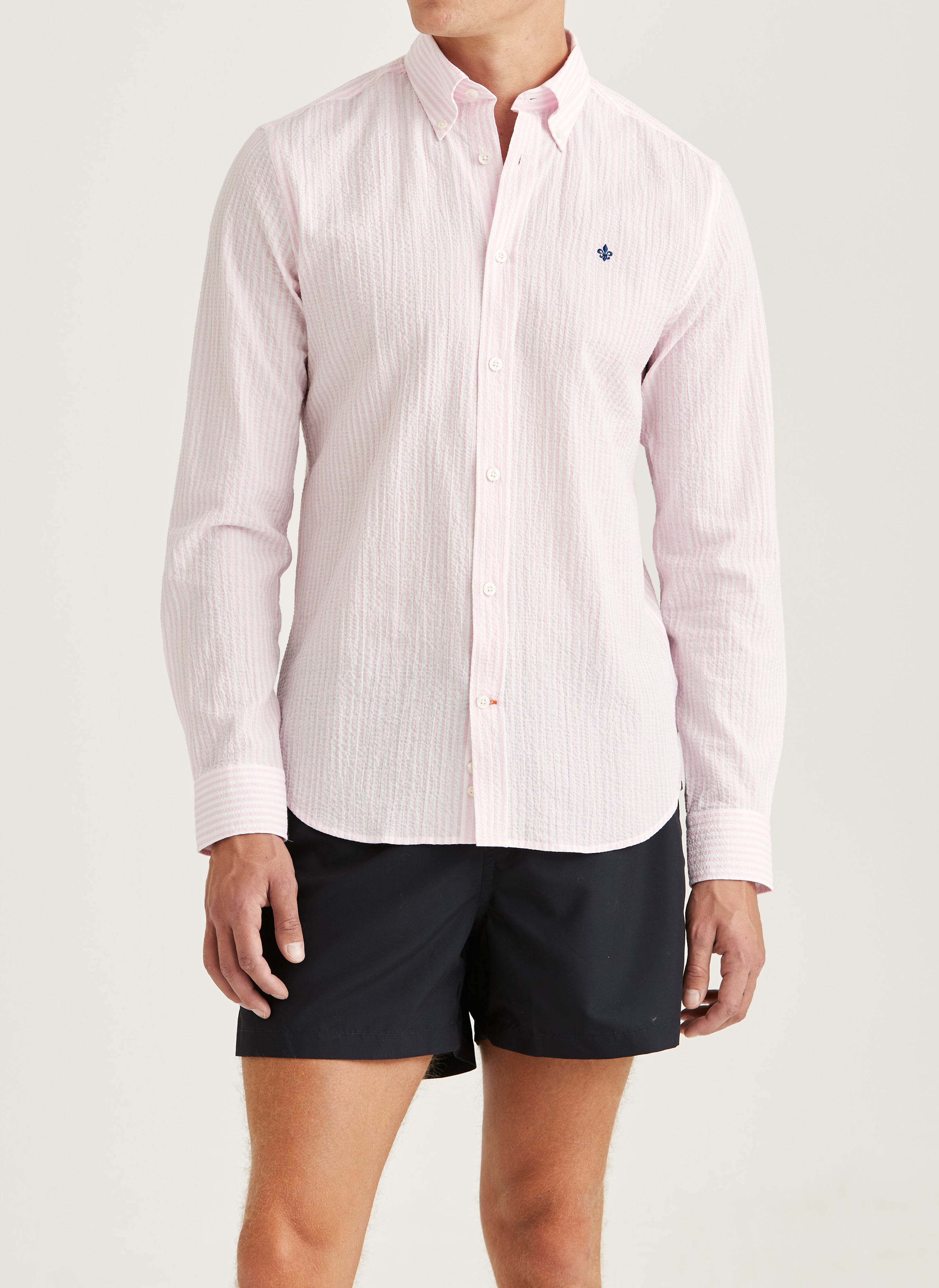 SEERSUCKER SHIRT SLIM FIT