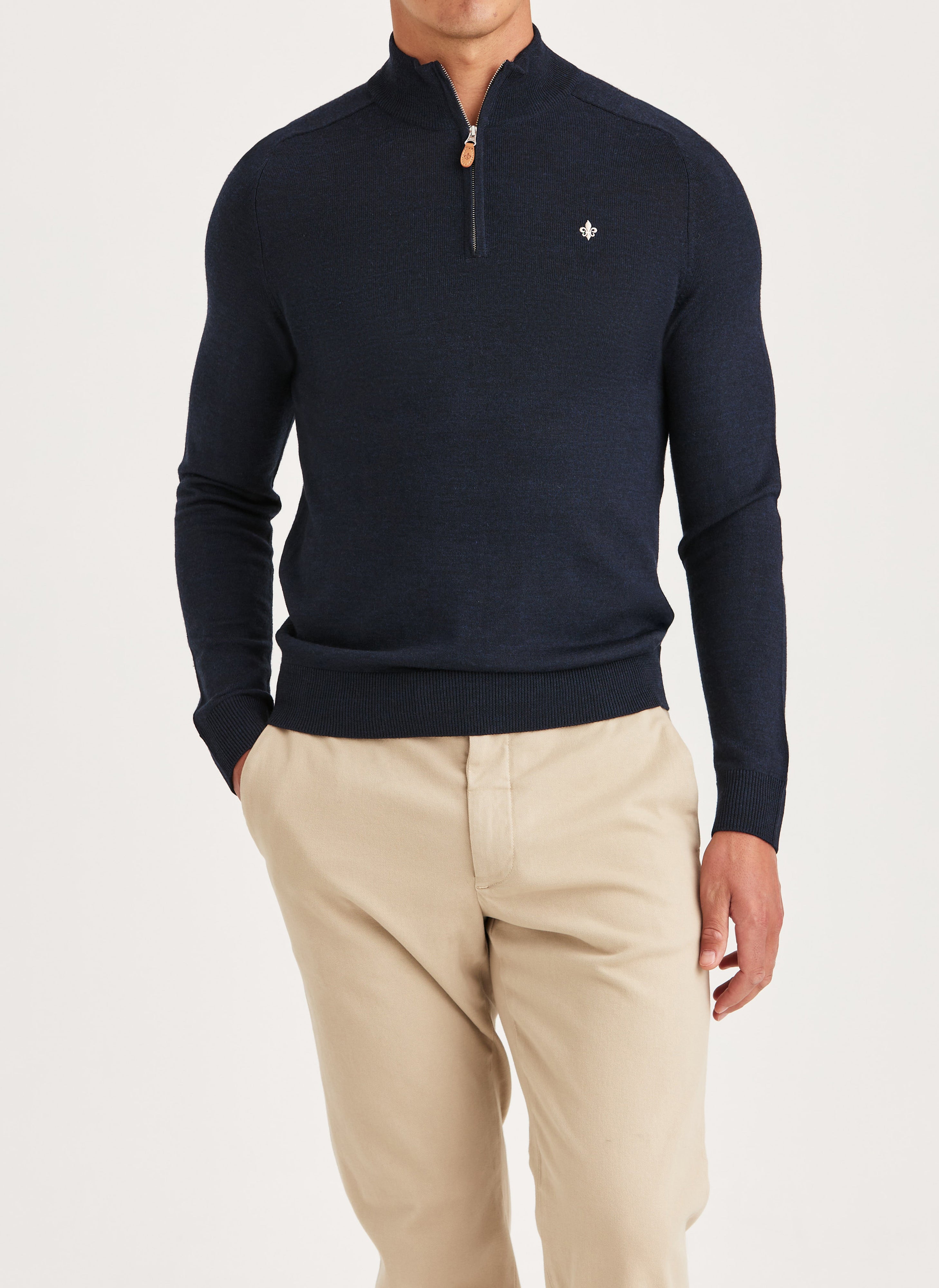 MERINO JOHN ZIP STRIK