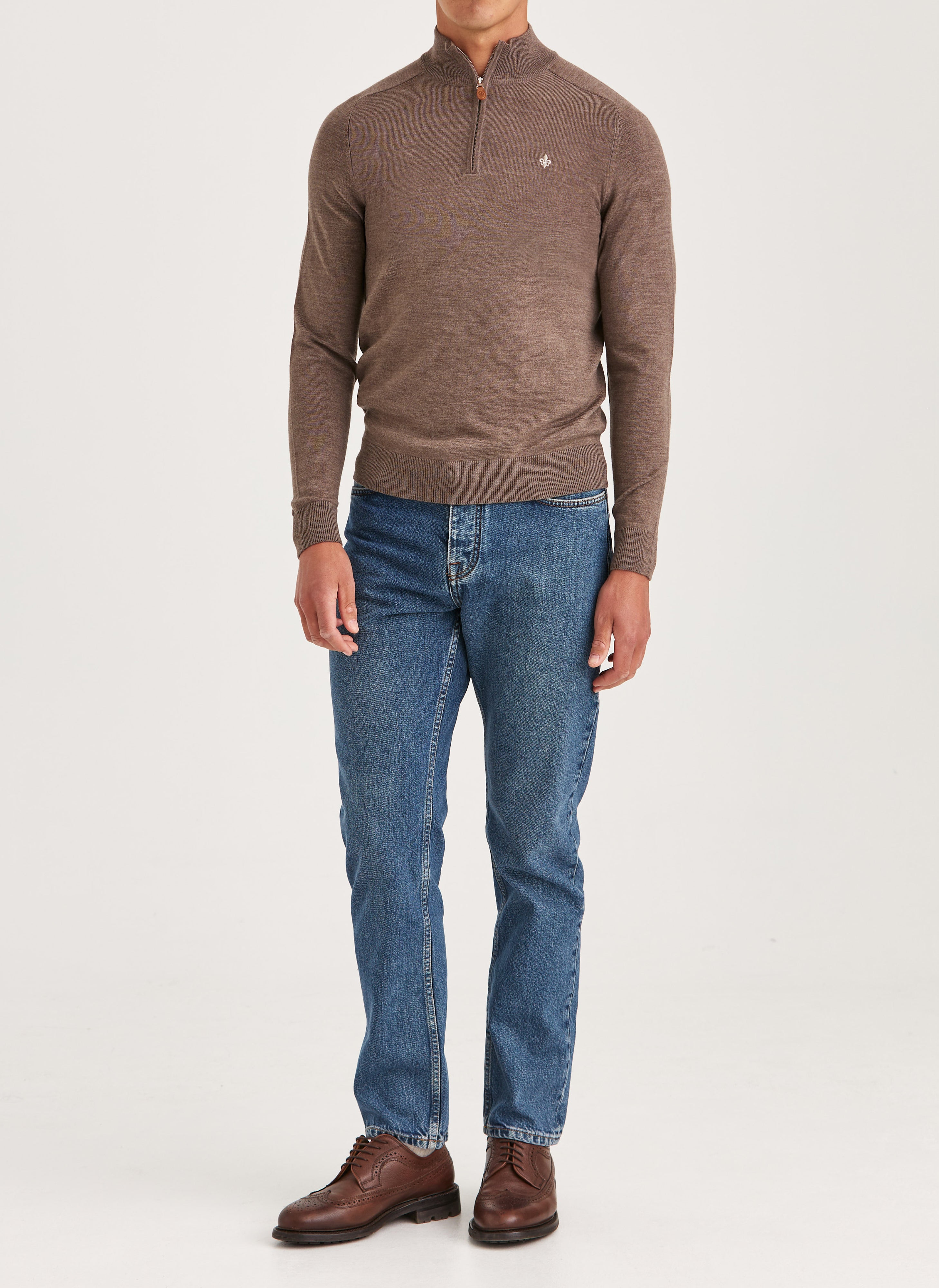 MERINO JOHN ZIP STRIK