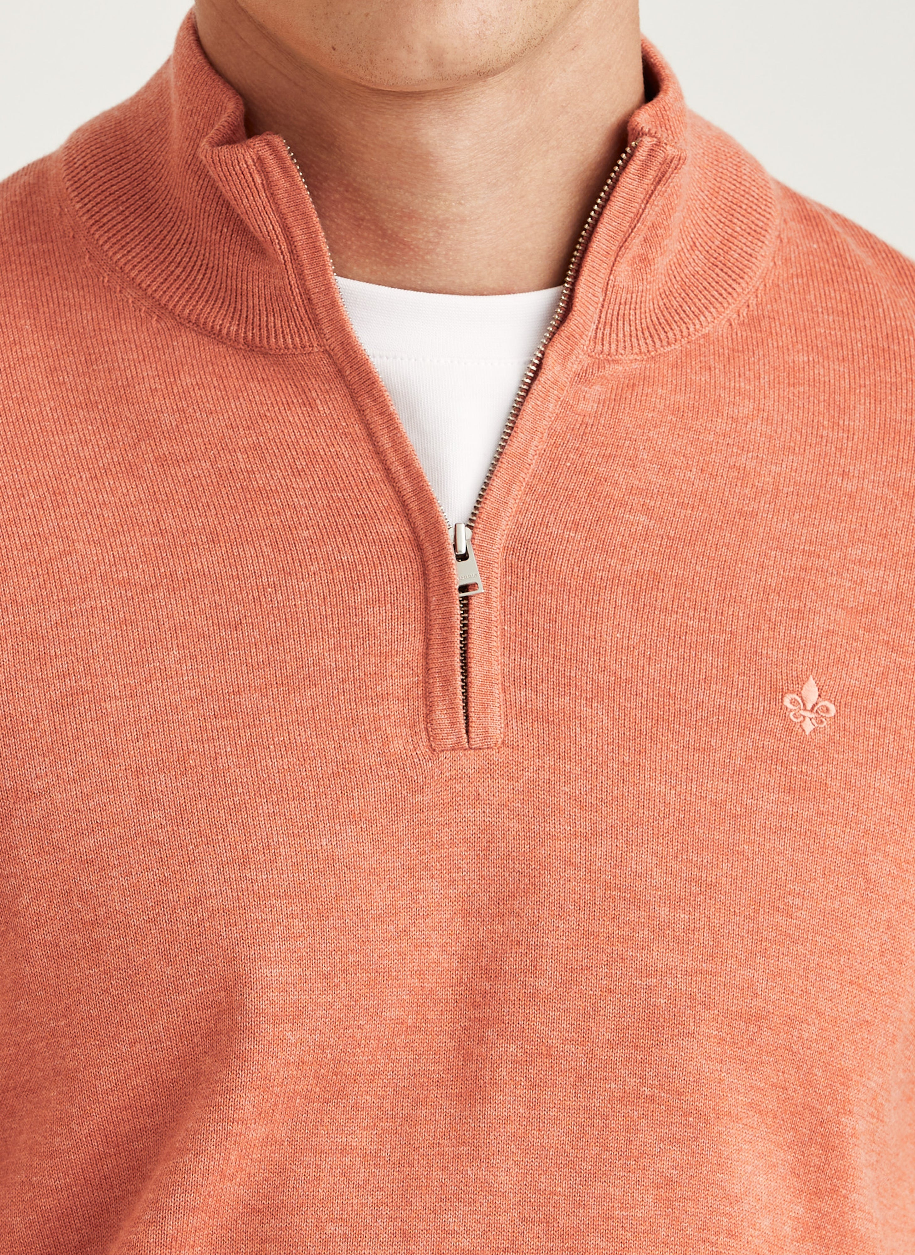 RILEY HALF ZIP STRIK