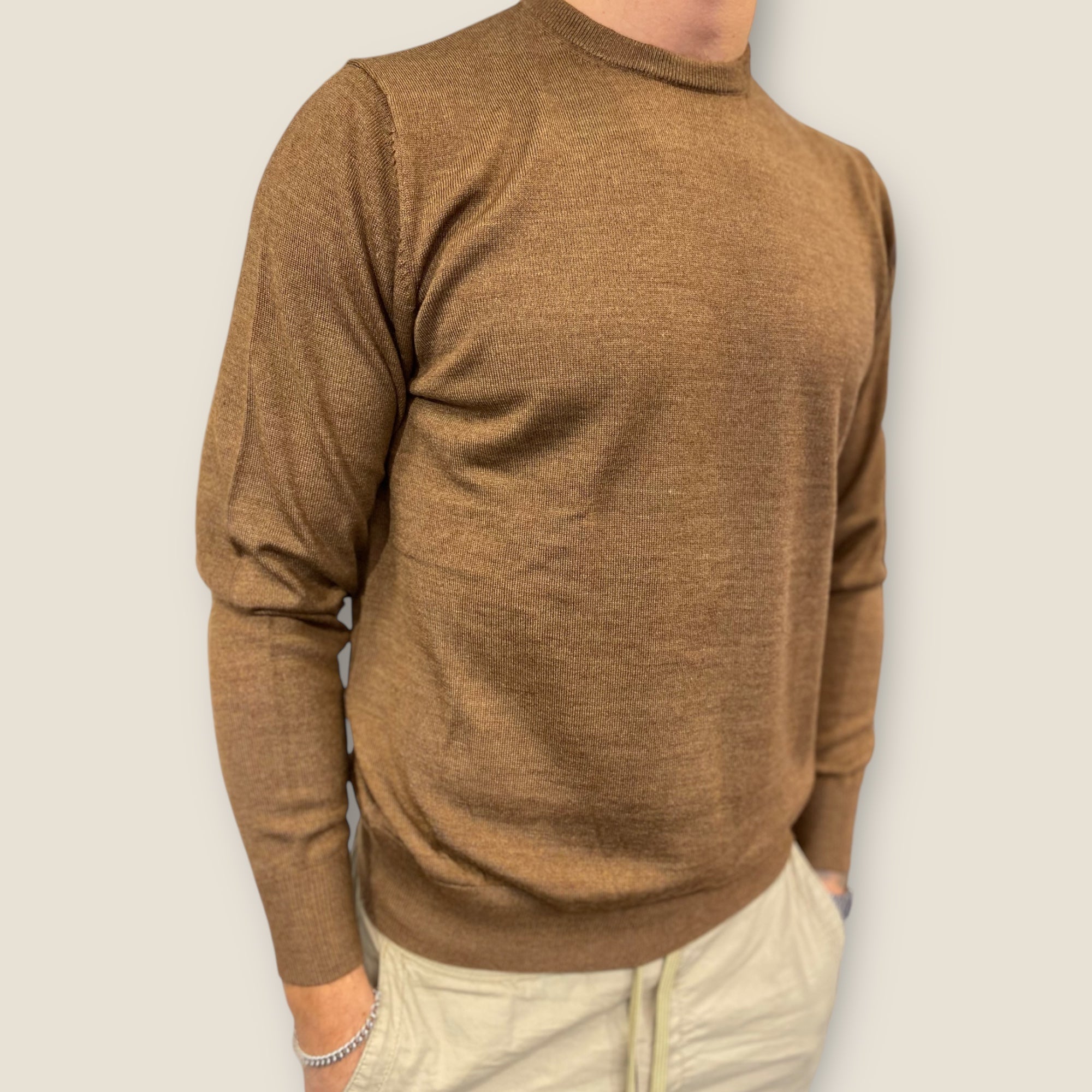 CREW NECK - EKSTRA FIN MERINOULD