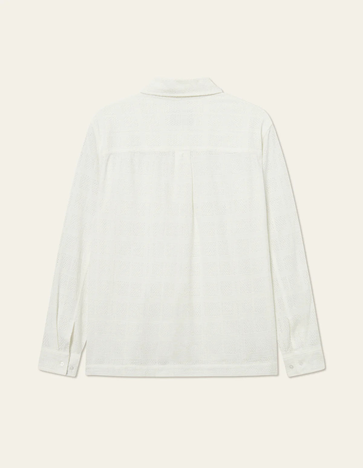 CHARLIE LS SHIRT - WHITE