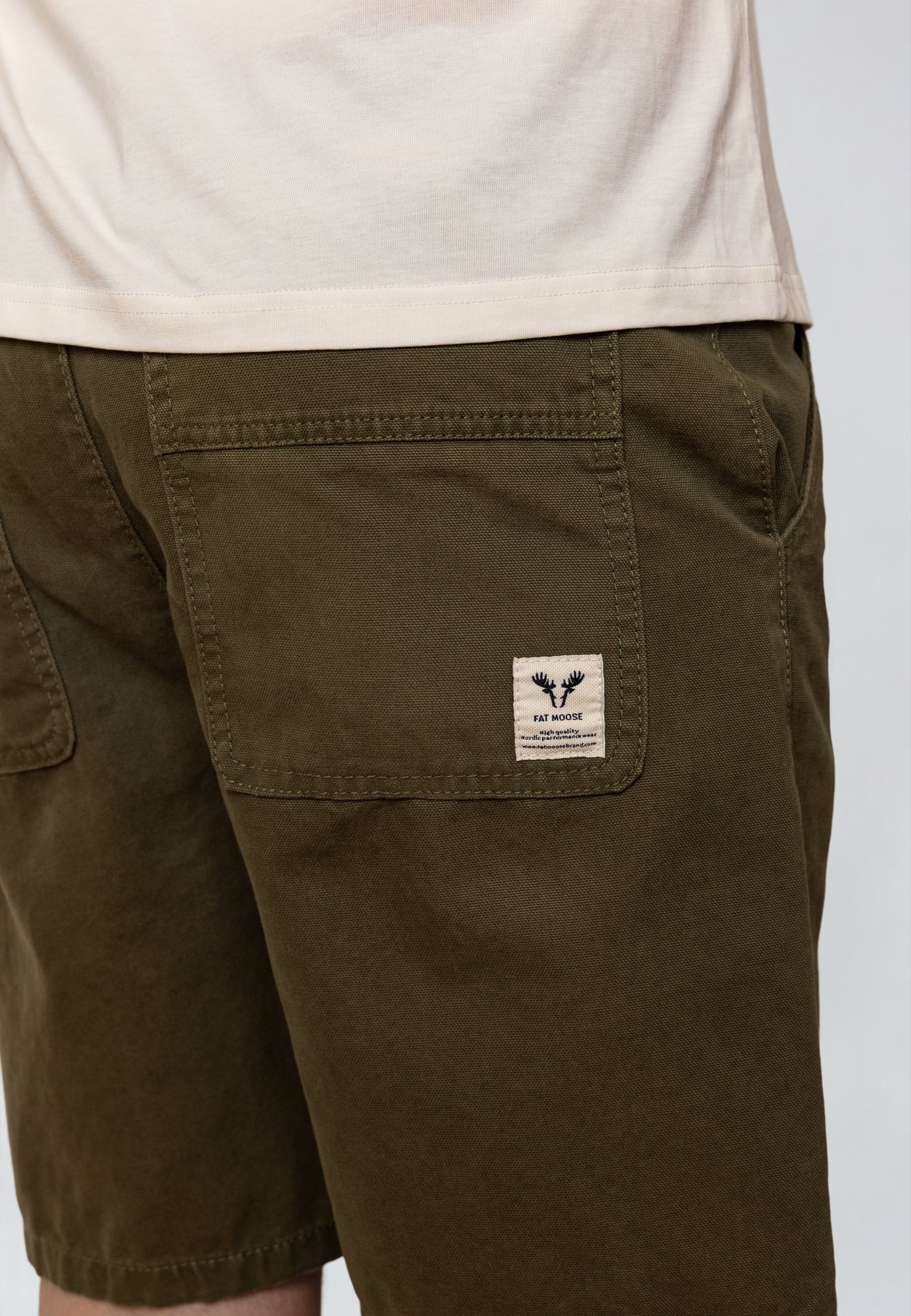 DERECK CANVAS SHORTS