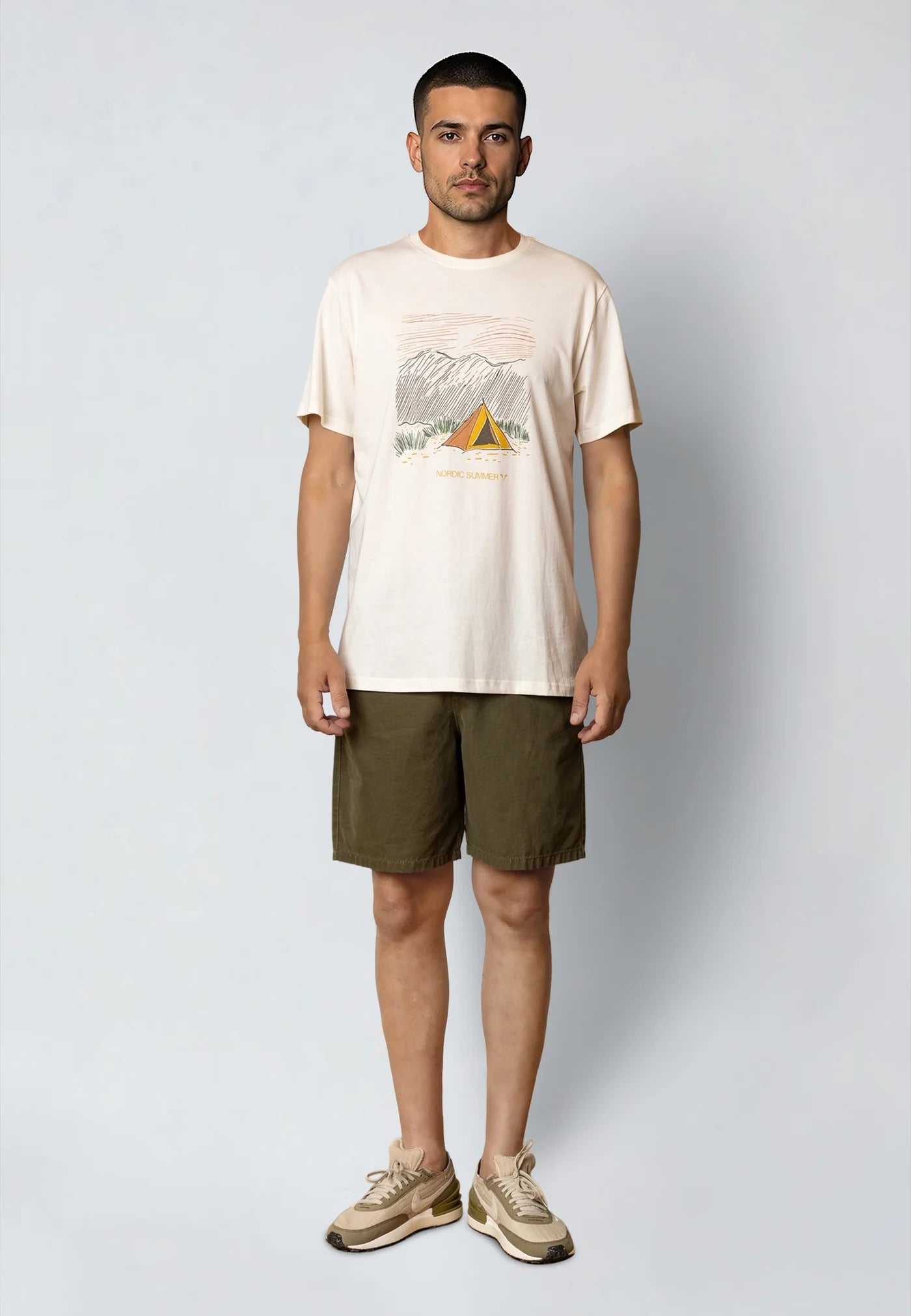 DERECK CANVAS SHORTS