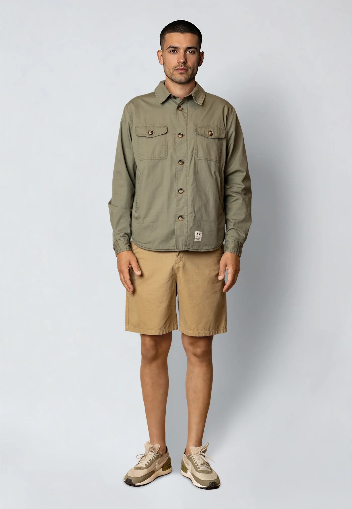 DERECK CANVAS SHORTS