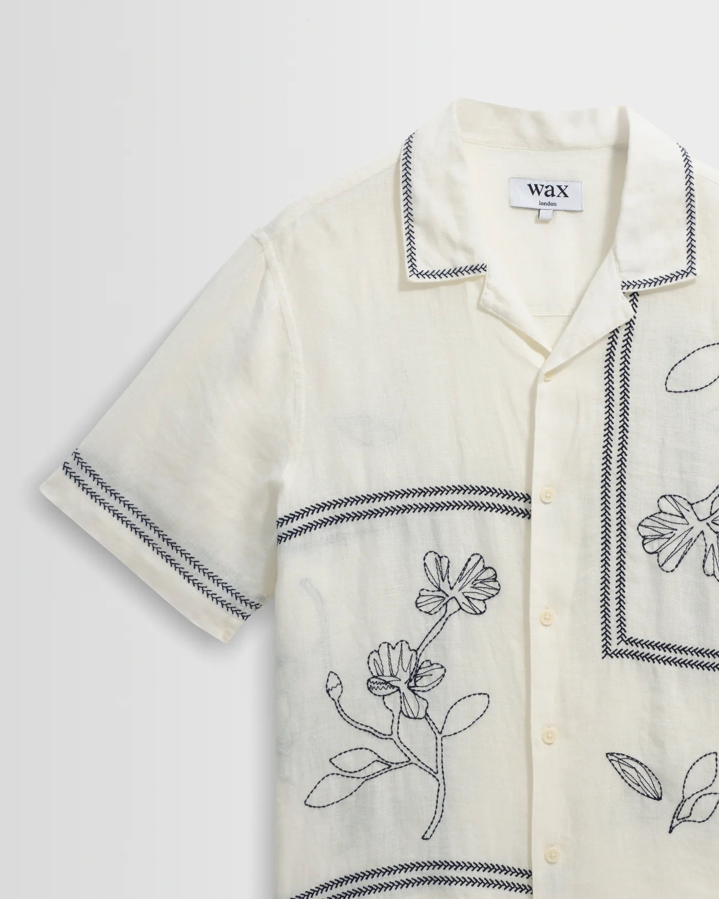 GRID FLOWER SS SHIRT