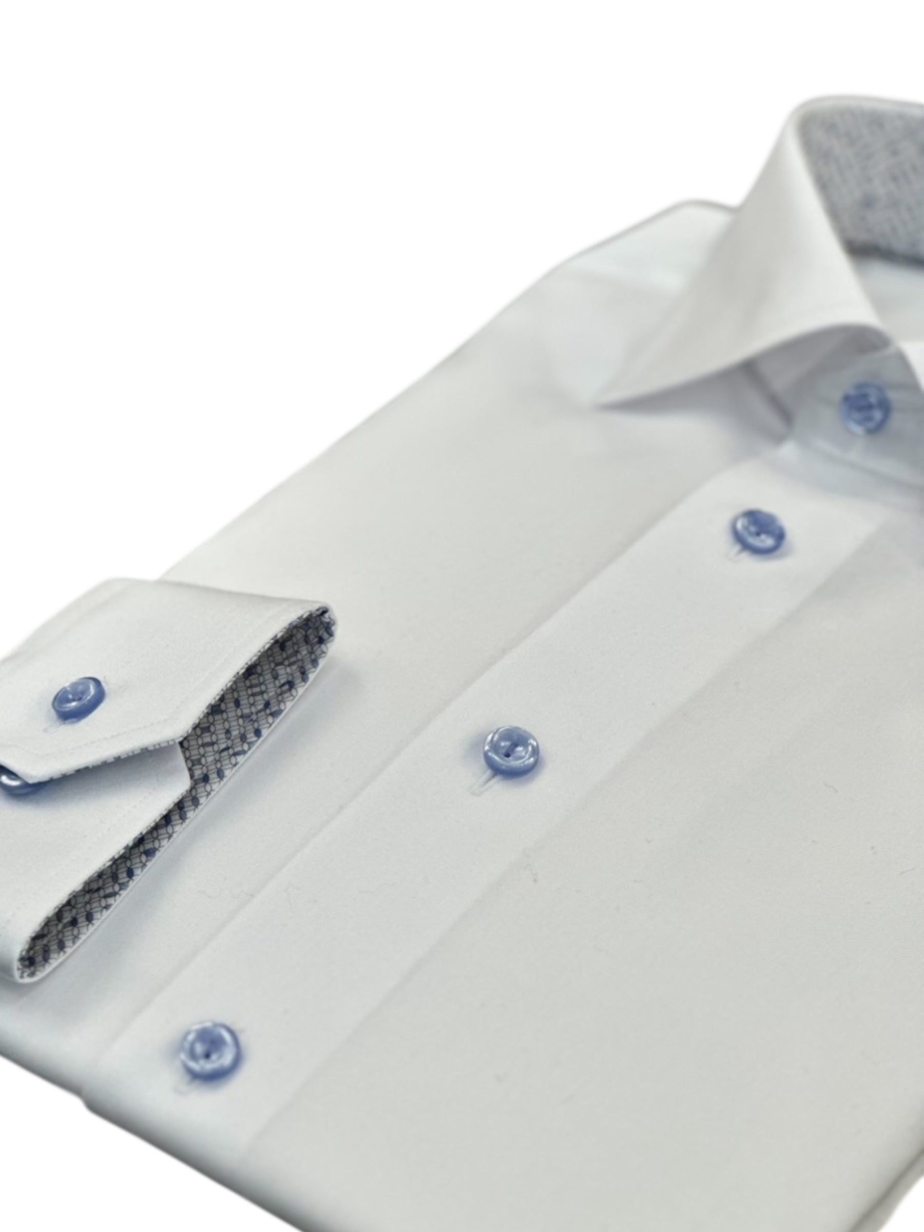 GEOMETRIC EFFECT SIGNATURE SKJORTE / SLIM