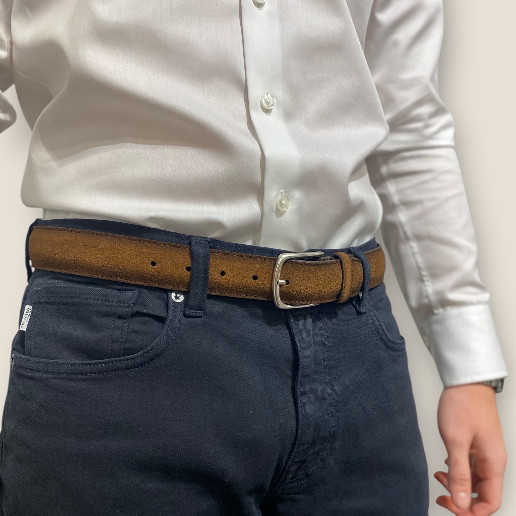 RUSKINDSBÆLTE - BROWN